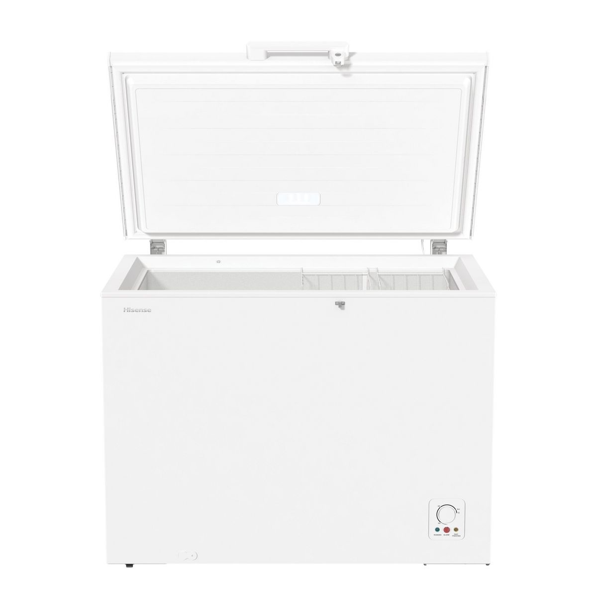 HISENSE Congélateur coffre FC394D4AW1, 303 L, Froid statique