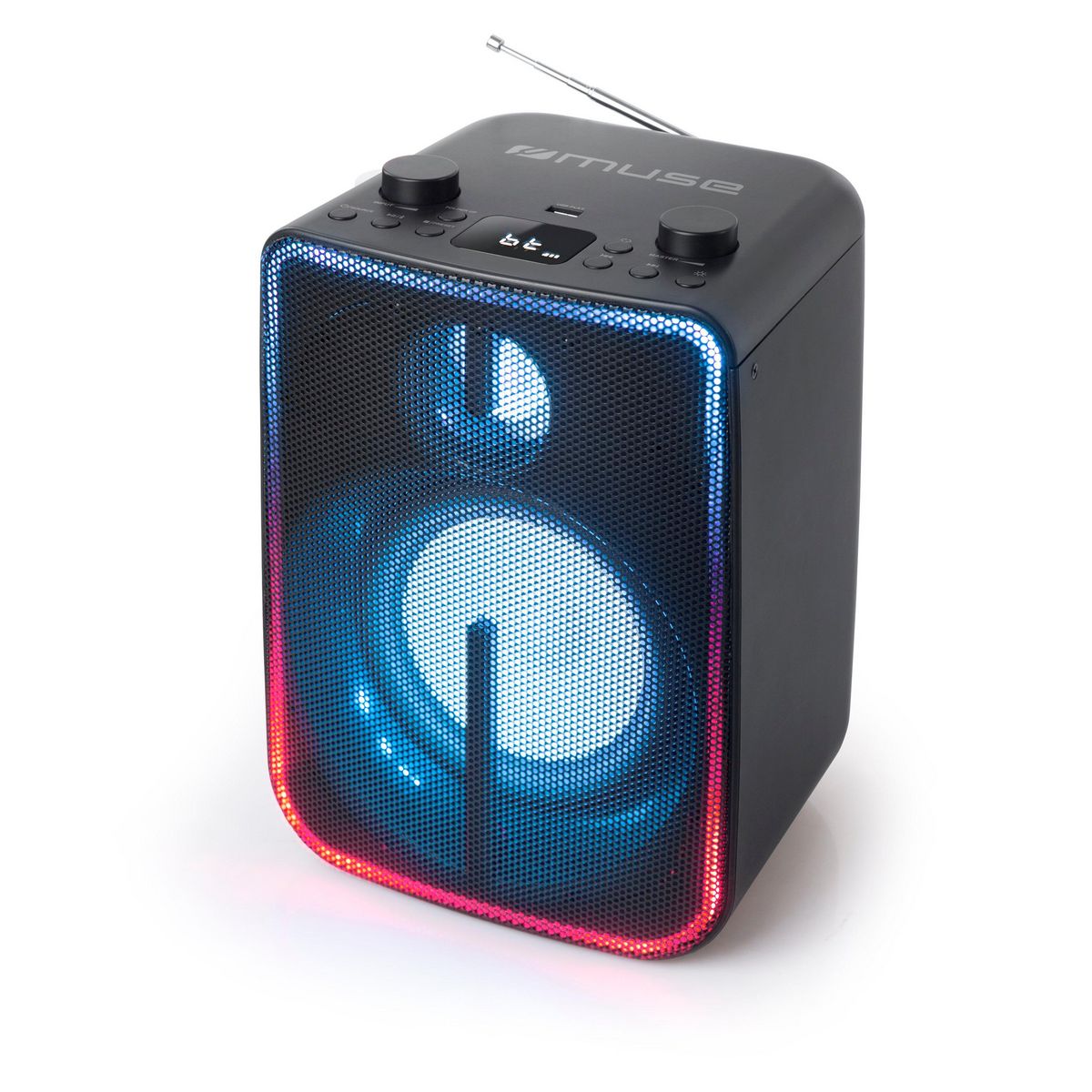 MUSE Enceinte M-1802 Dj - Noir