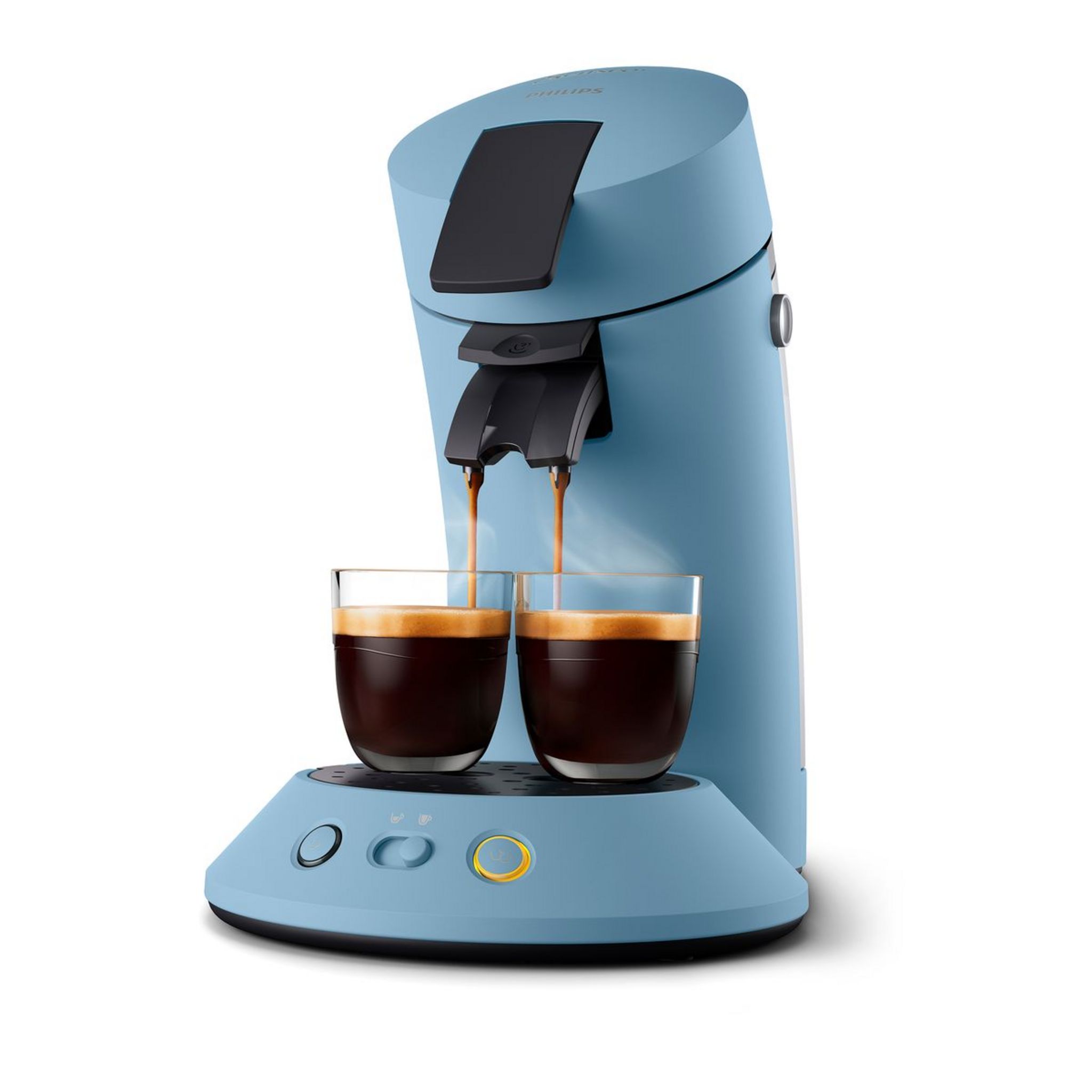 Voir la diapositive 3 : SENSEO Cafetière à dosette Senseo CSA210/71 - Bleu