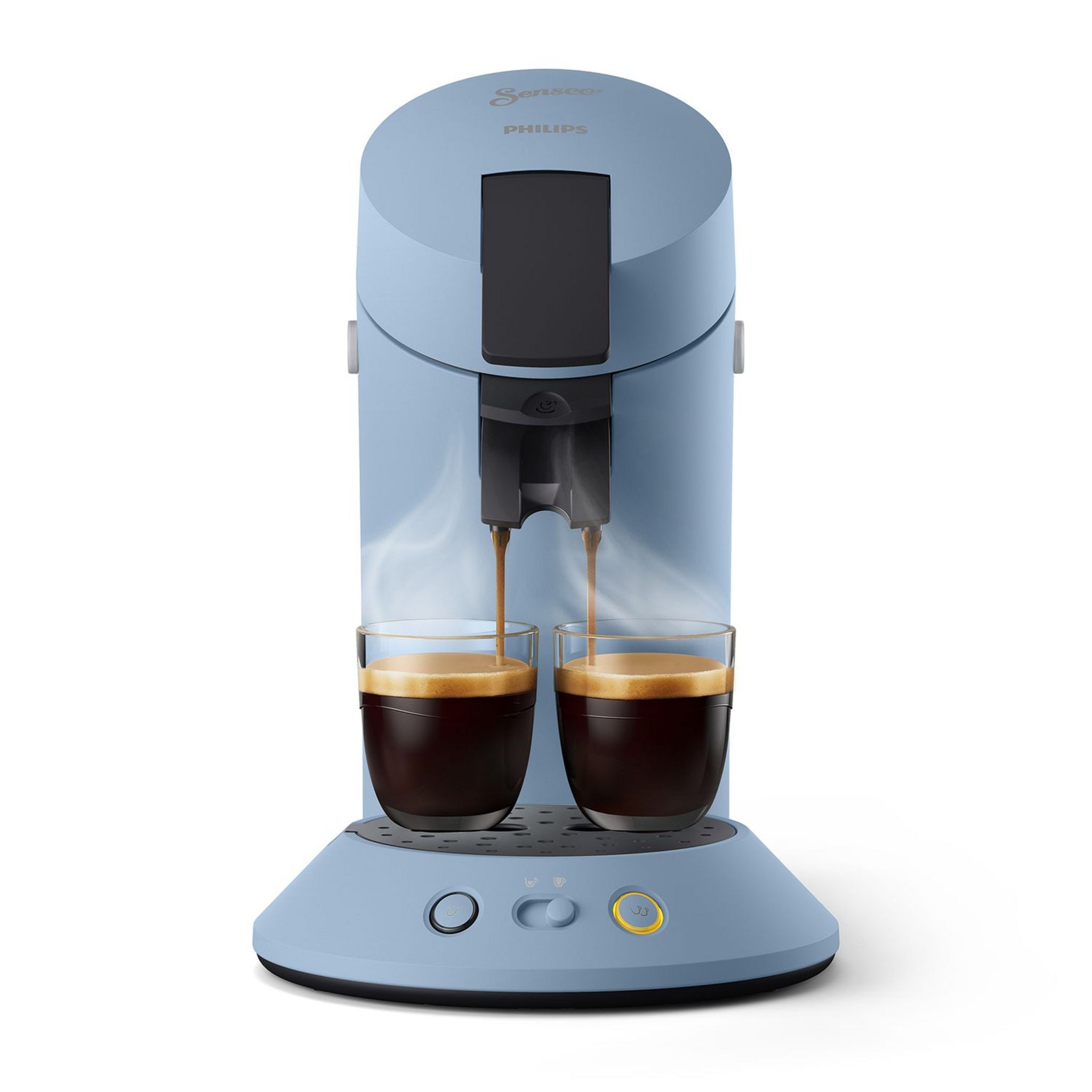 Voir la diapositive 4 : SENSEO Cafetière à dosette Senseo CSA210/71 - Bleu