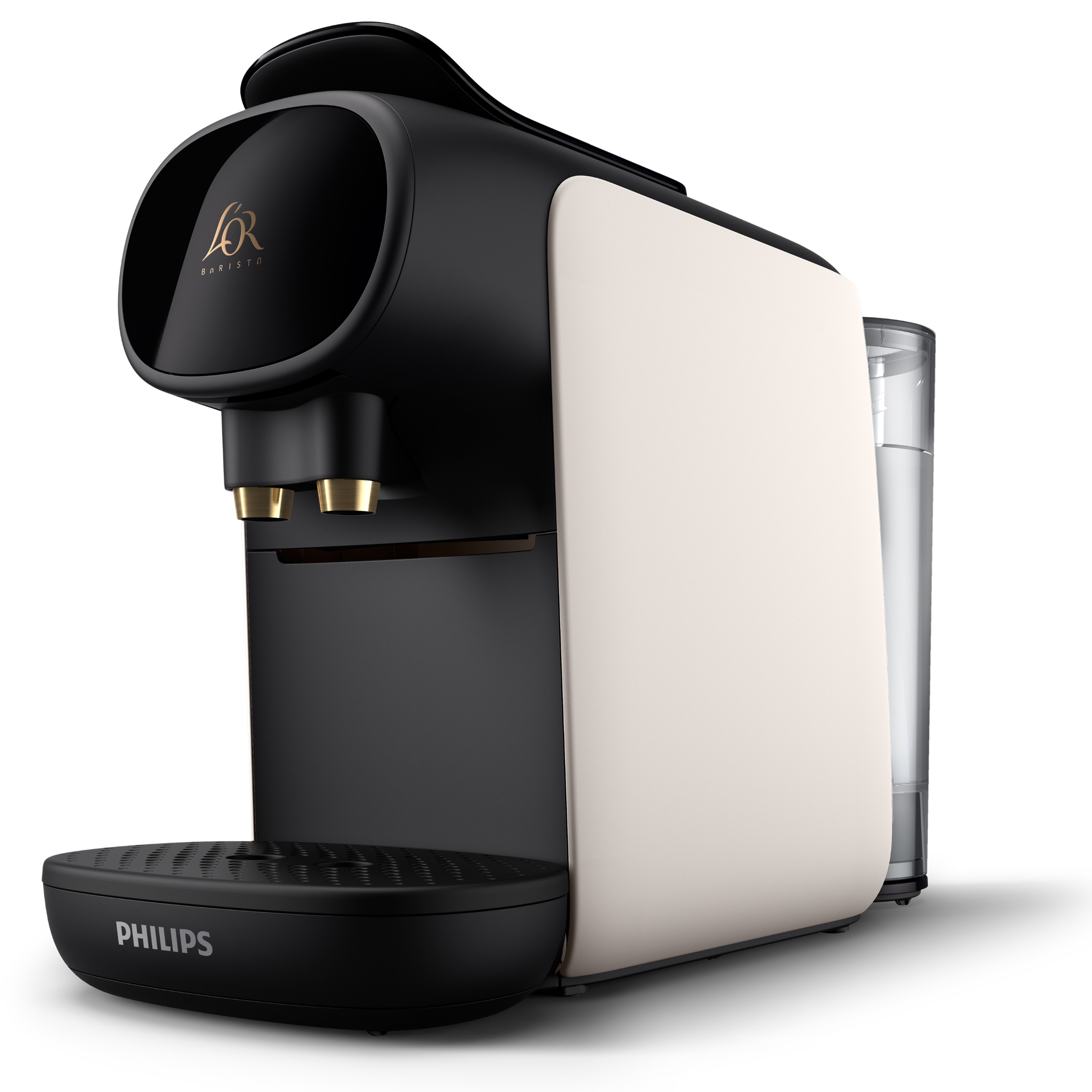 Voir la diapositive 5 : L'OR Cafetière à dosette L'Or Barista LM9012/03 - Blanche