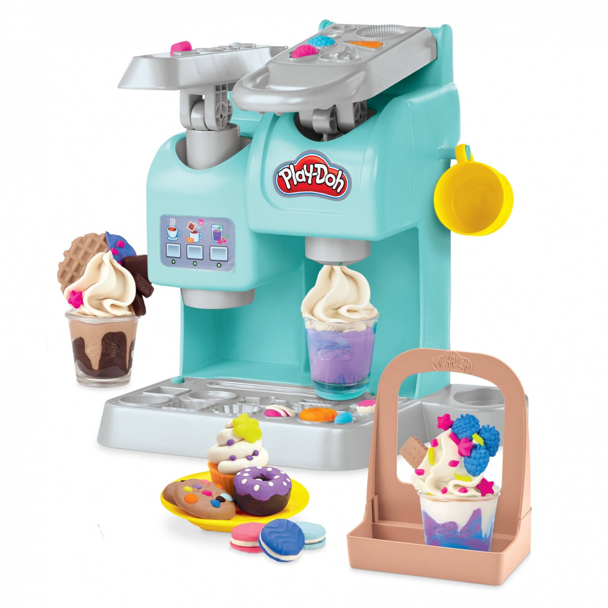 Voir la diapositive 5 : HASBRO Pâte à modeler Créations Mon super café Play Doh