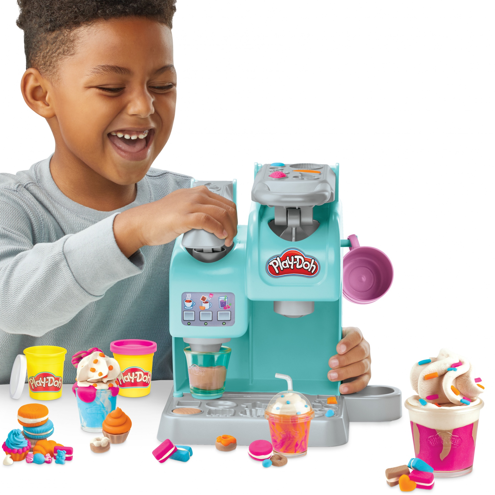 Voir la diapositive 6 : HASBRO Pâte à modeler Créations Mon super café Play Doh