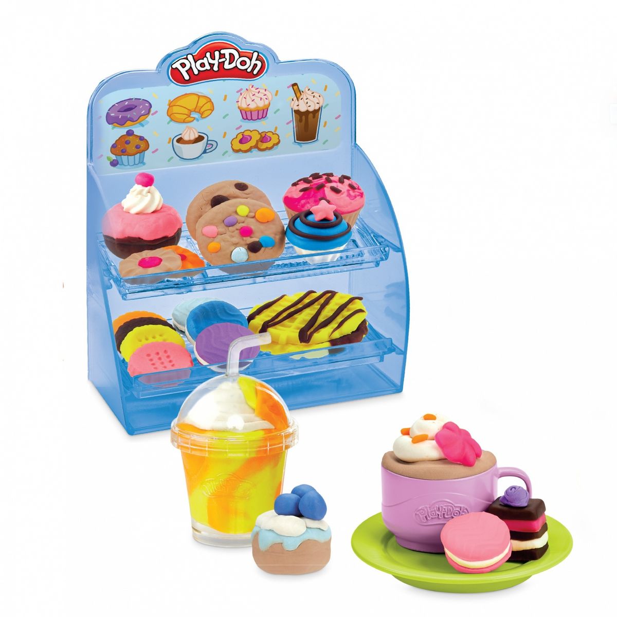 HASBRO Pâte à modeler Créations Mon super café Play Doh