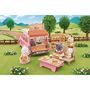 Voir la diapositive 5 : EPOCH D'ENFANCE Le monospace Rose et le set de Pique-Nique Sylvanian Families