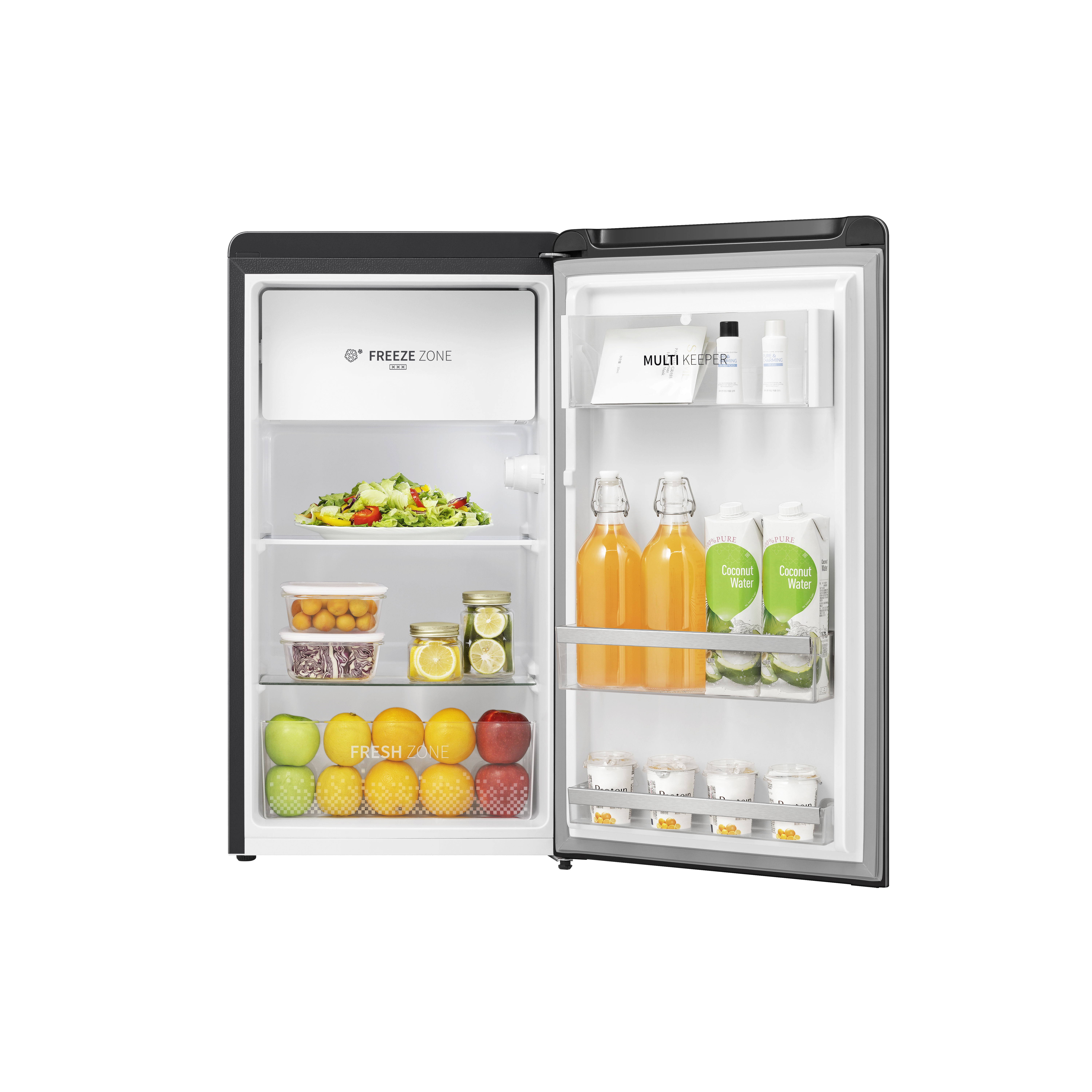 Voir la diapositive 2 : HISENSE Réfrigérateur table top RR106D4CBF, 75 L, Froid statique