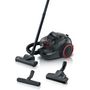 Voir la diapositive 3 : BOSCH Aspirateur traîneau sans sac BGS21POW2 - Noir