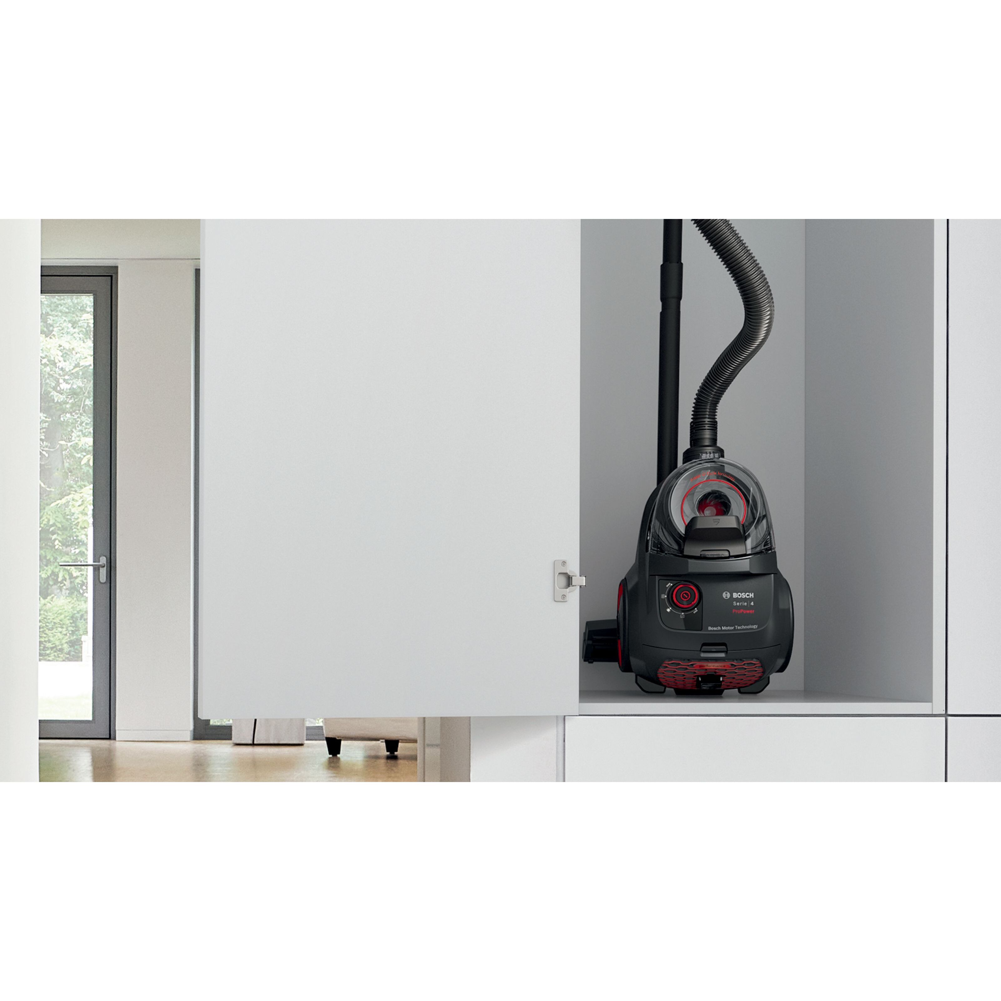 Voir la diapositive 13 : BOSCH Aspirateur traîneau sans sac BGS21POW2 - Noir