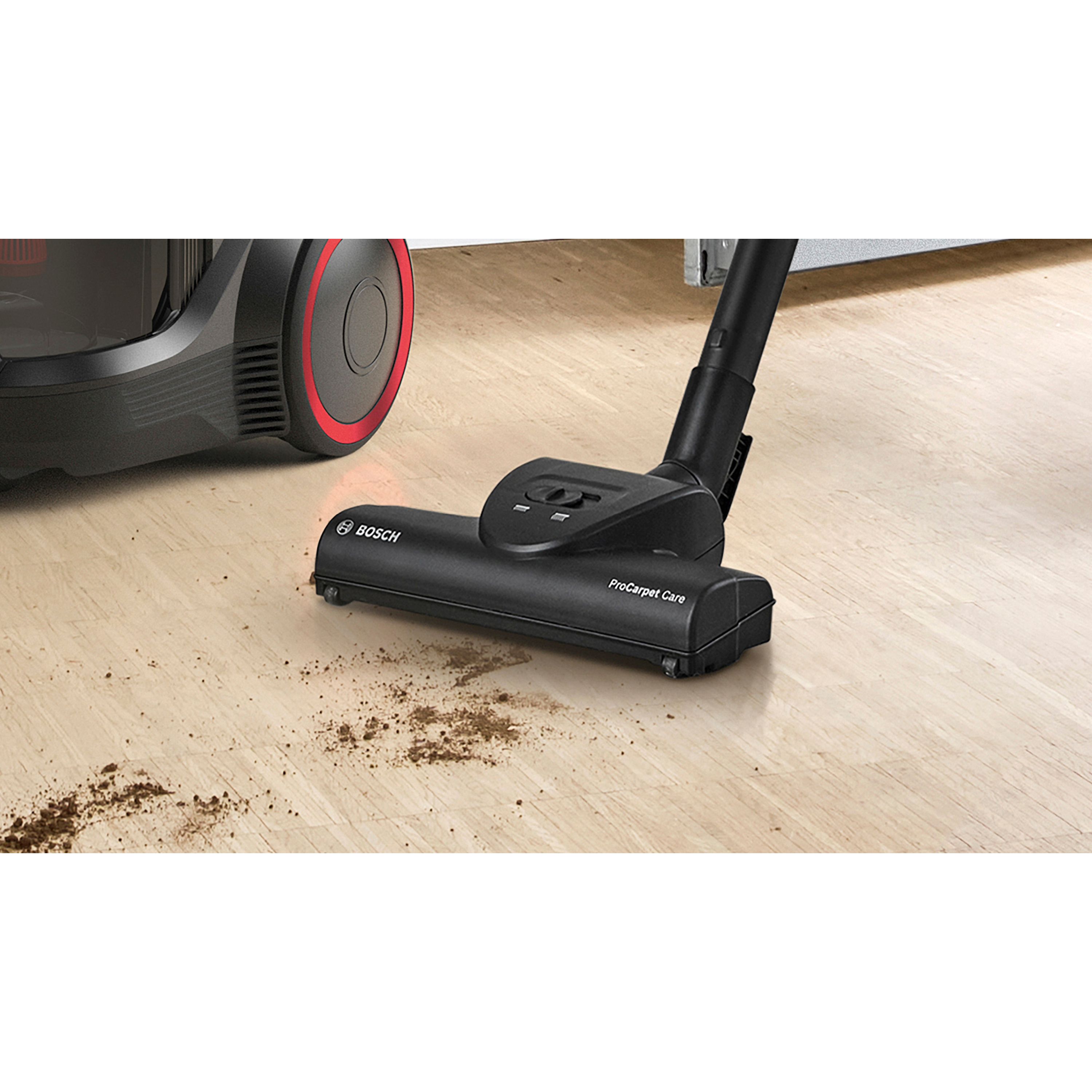 Voir la diapositive 4 : BOSCH Aspirateur traîneau sans sac BGS21POW2 - Noir