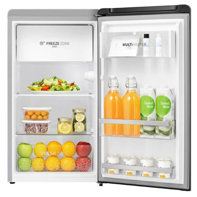 Voir la diapositive 2 : HISENSE Réfrigérateur table top RR106D4CDF, 75 L, Froid statique