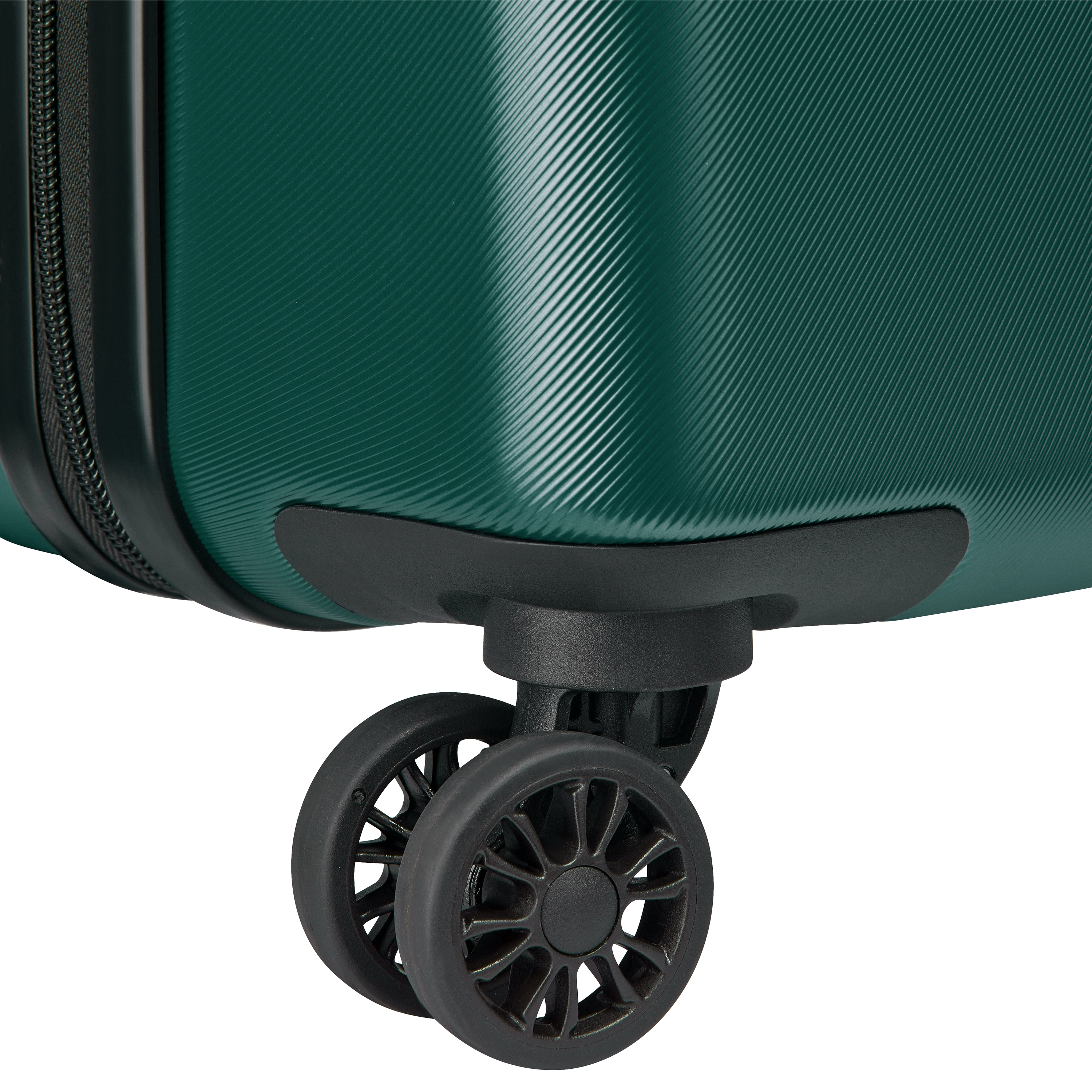Voir la diapositive 3 : DELSEY Valise Cabine à roulettes rigide Vert ABS 55 x 39,5 x 20,6 cm AIRSHIP 2.0