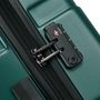 Voir la diapositive 4 : DELSEY Valise Cabine à roulettes rigide Vert ABS 55 x 39,5 x 20,6 cm AIRSHIP 2.0