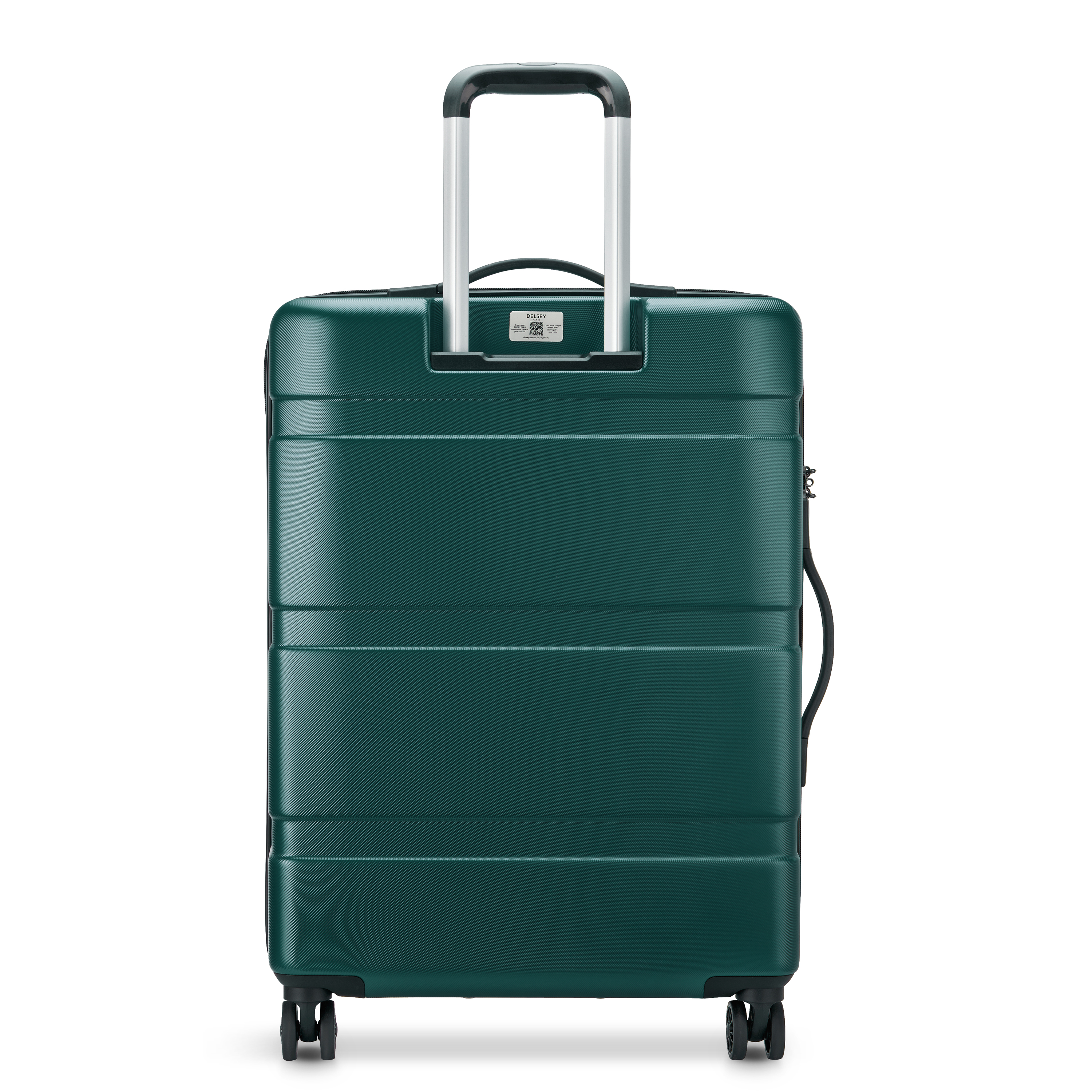 Voir la diapositive 2 : DELSEY Grande Valise à roulettes rigide Vert ABS 66 x 47 x 27 cm AIRSHIP 2.0
