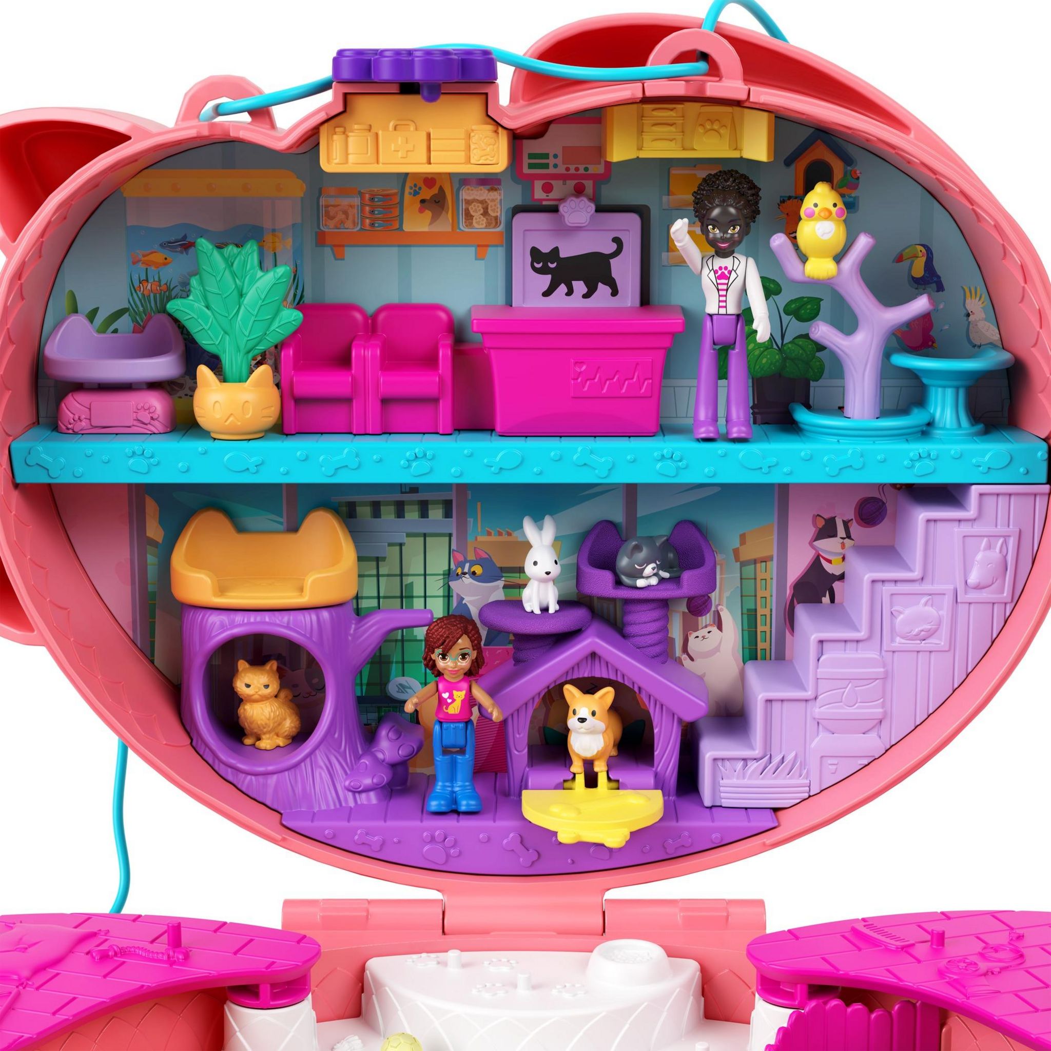 Voir la diapositive 17 : MATTEL Figurine Polly Pocket avec Shani