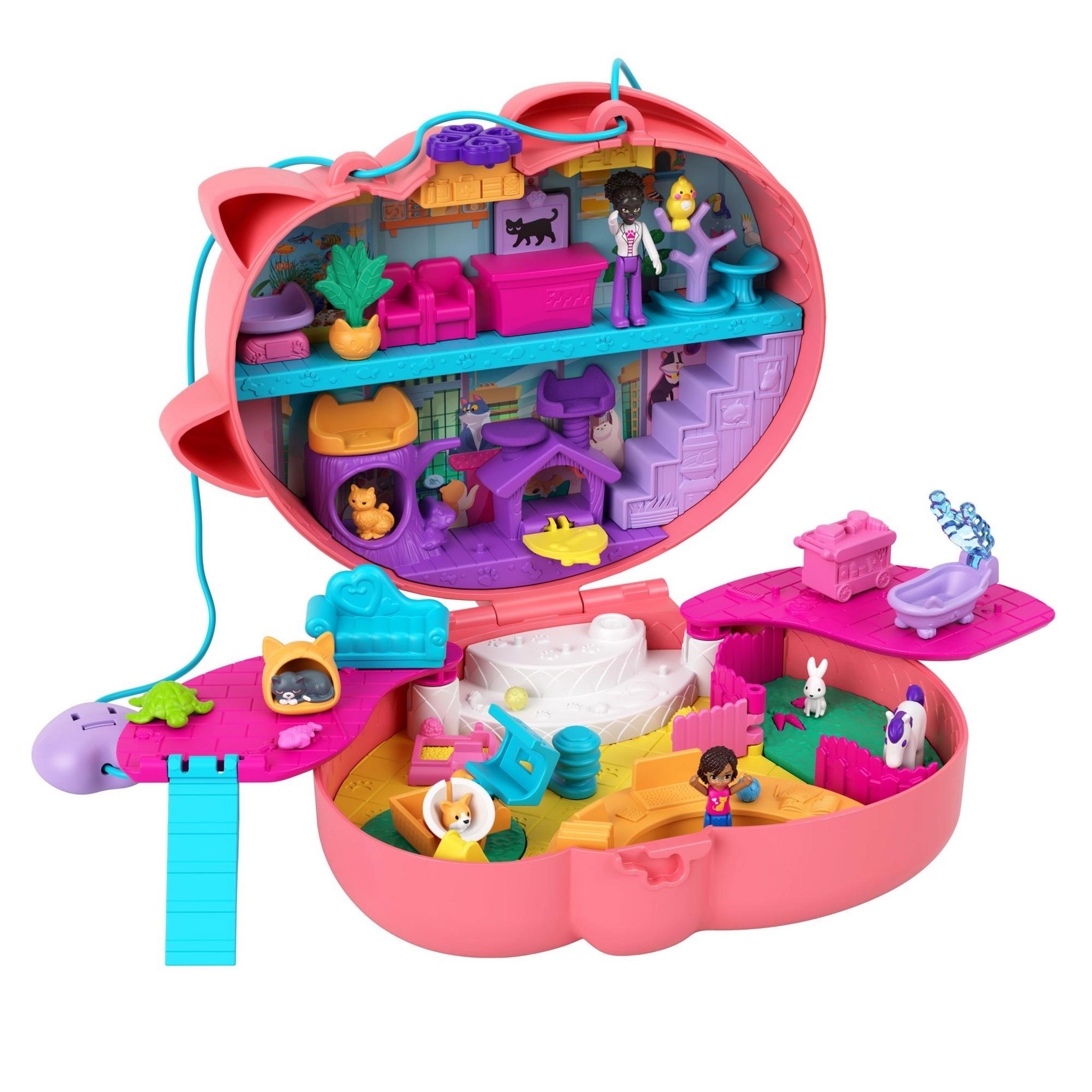 Voir la diapositive 10 : MATTEL Figurine Polly Pocket avec Shani