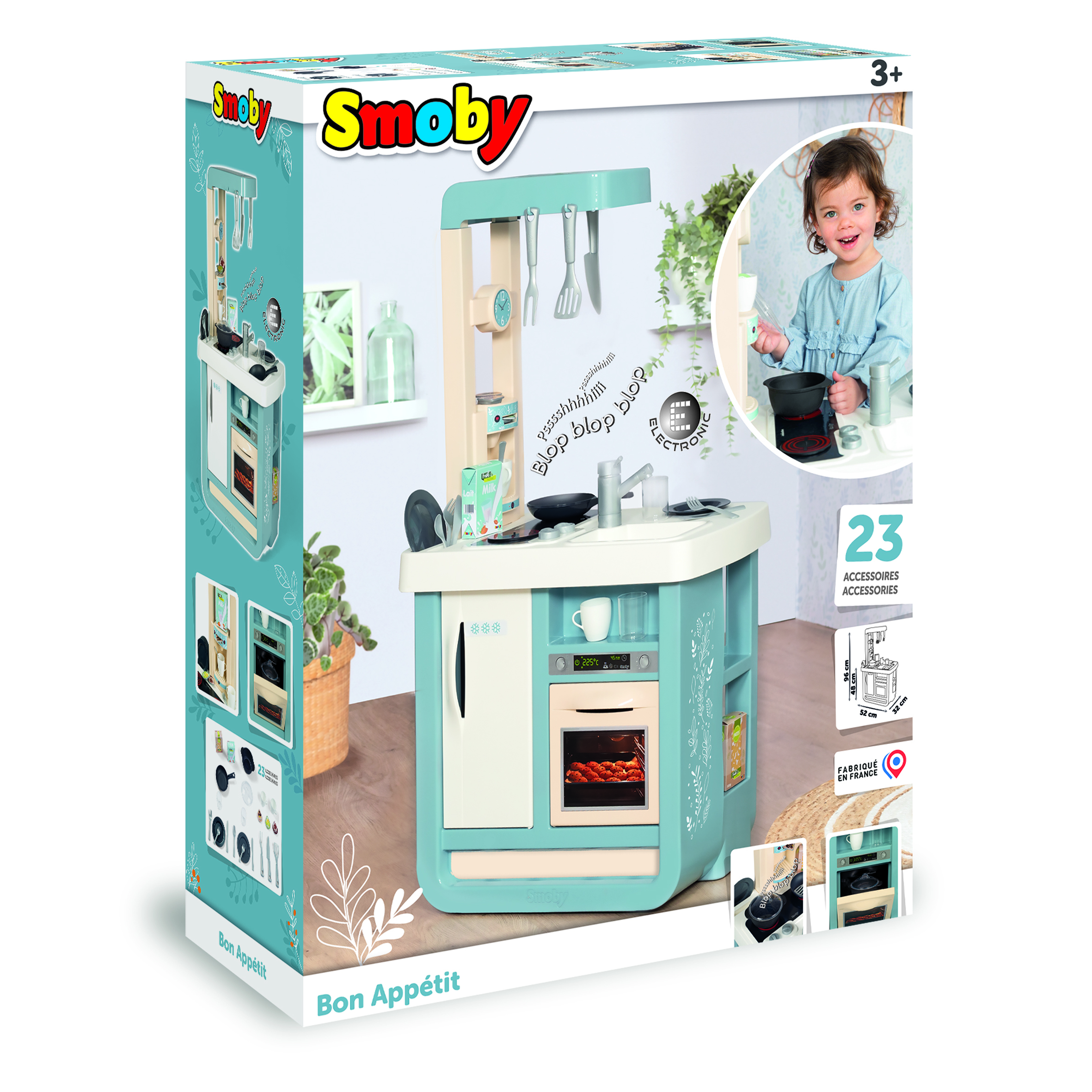 Voir la diapositive 7 : SMOBY Cuisine Bon Appetit