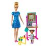 Voir la diapositive 2 : MATTEL Poupée Barbie Maitresse d'école