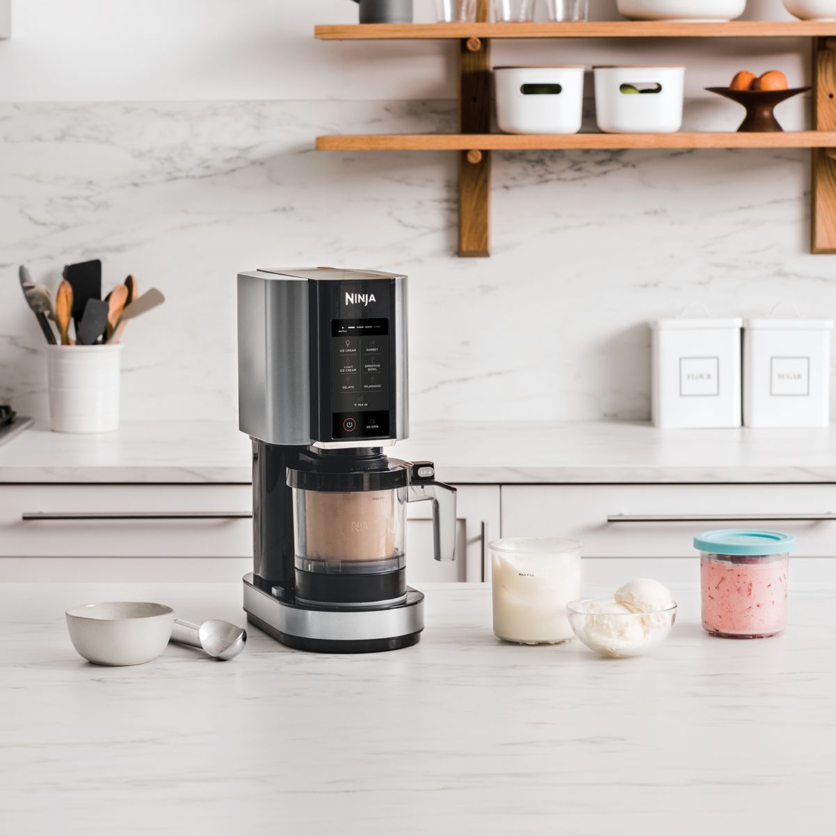 NINJA Sorbetière NC300EU CREAMi - Noir / inox
