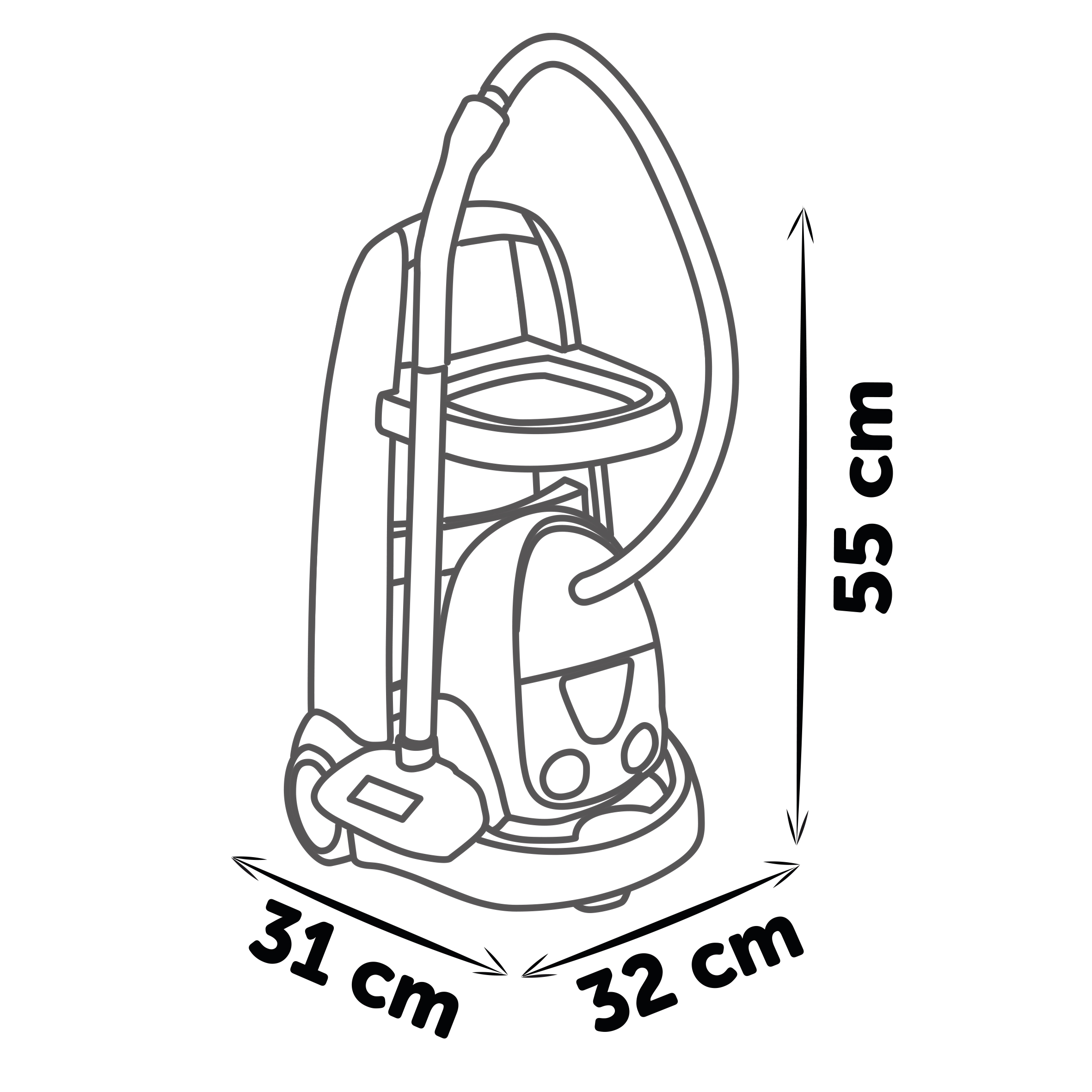 Voir la diapositive 6 : SMOBY Chariot de ménage avec aspirateur