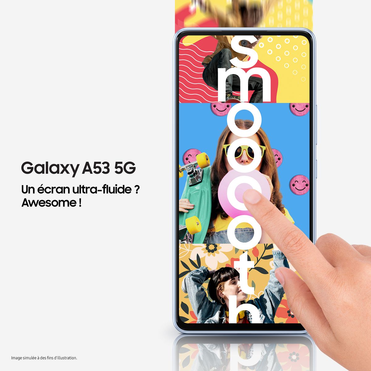 SAMSUNG Galaxy A53 5G - 128GO - Noir