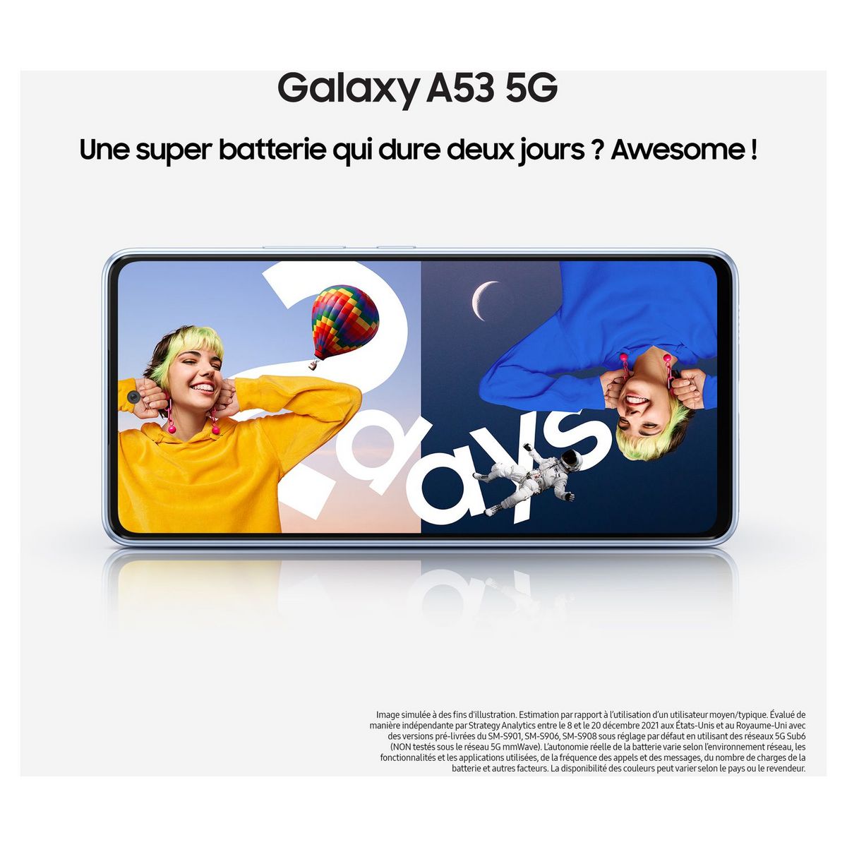 SAMSUNG Galaxy A53 5G - 128GO - Noir