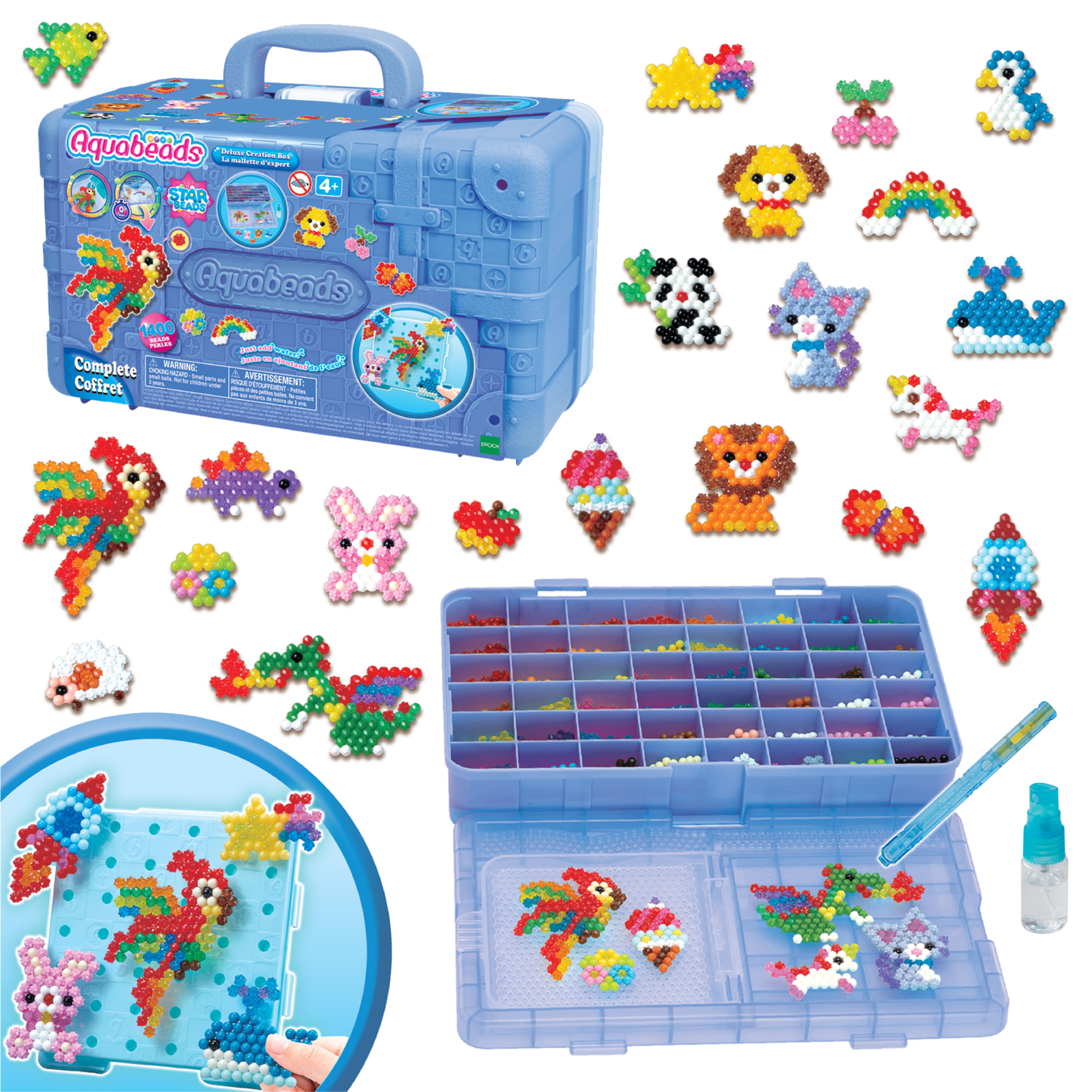 Voir la diapositive 2 : EPOCH D'ENFANCE Malette d'Expert Aquabeads 1400 perles