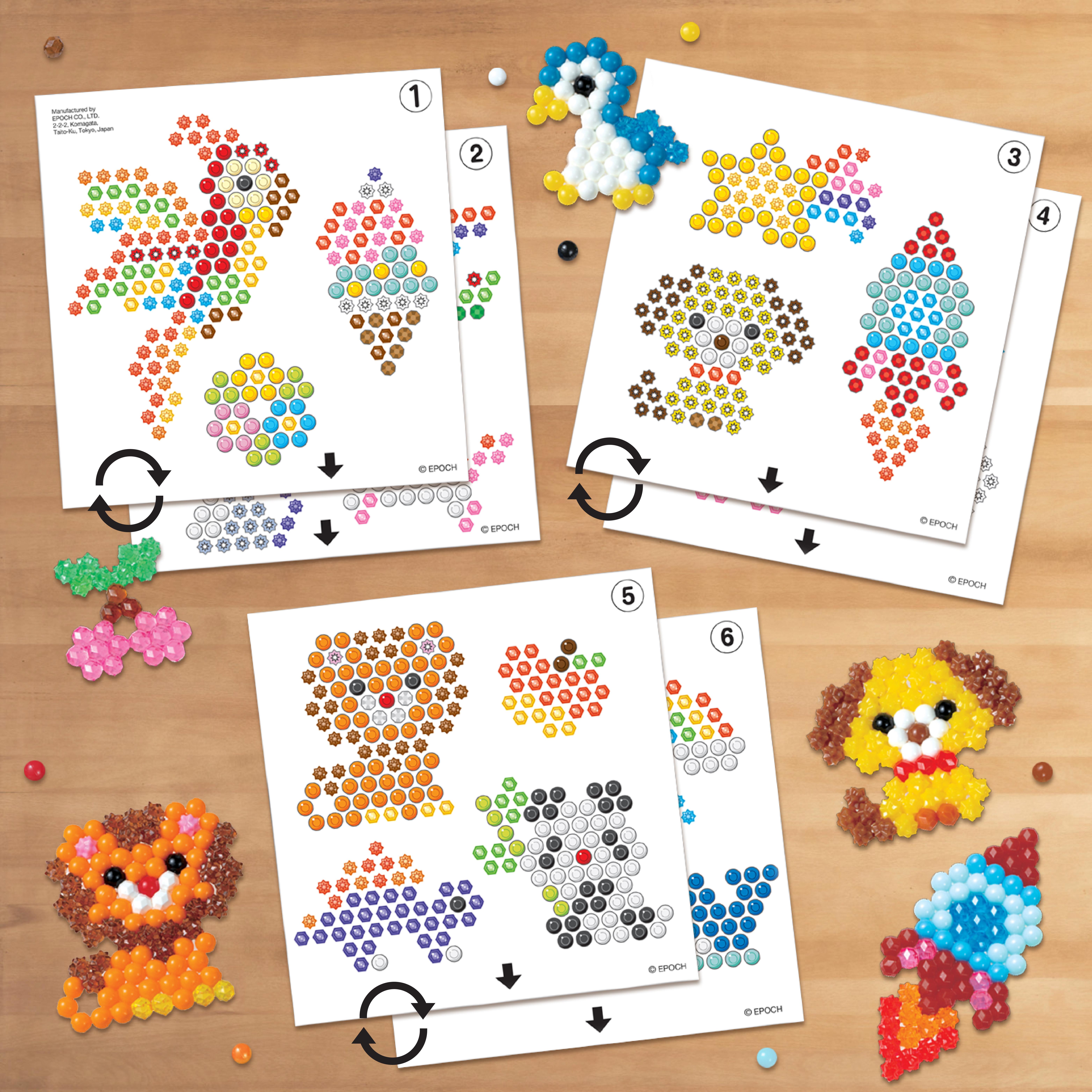 Voir la diapositive 5 : EPOCH D'ENFANCE Malette d'Expert Aquabeads 1400 perles