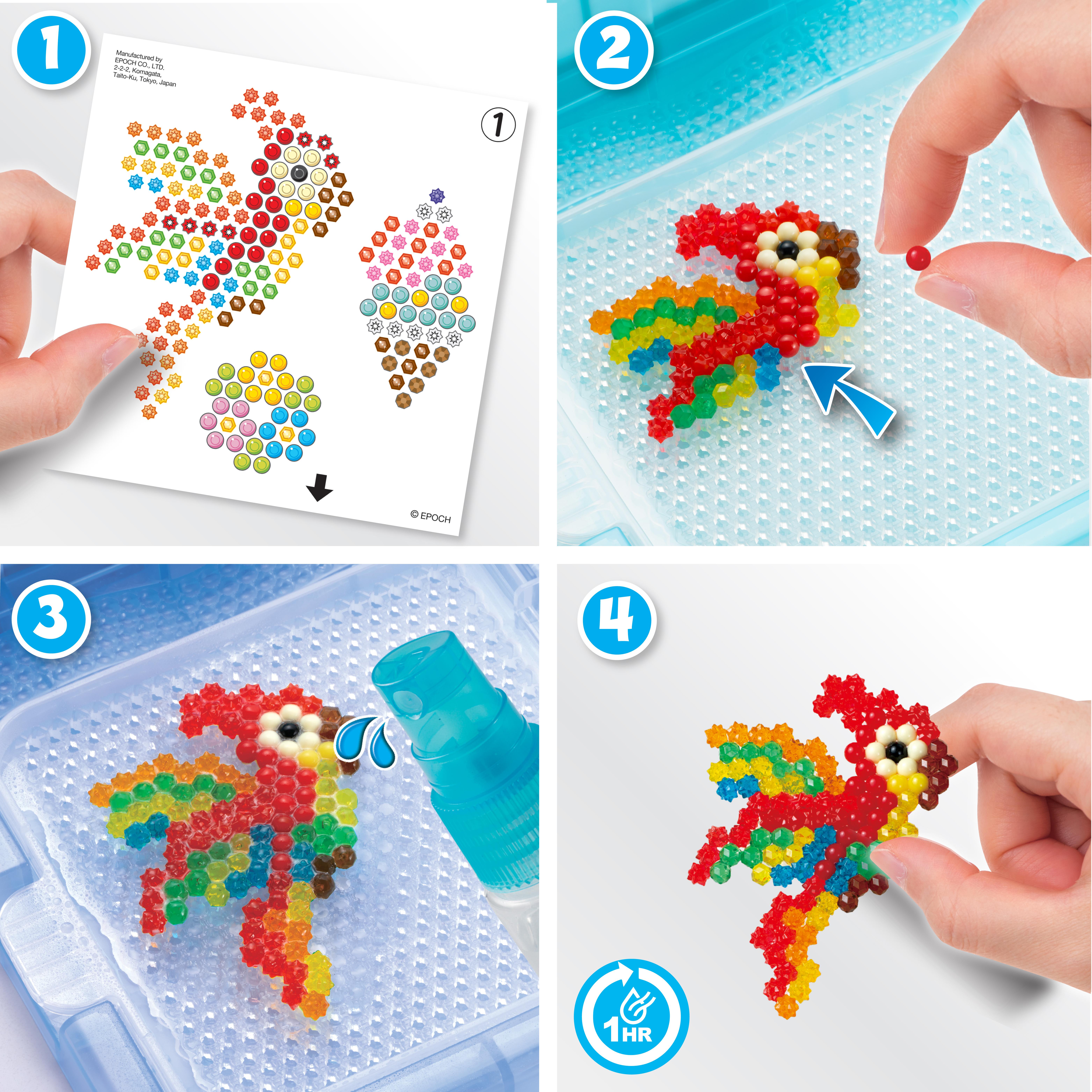Voir la diapositive 6 : EPOCH D'ENFANCE Malette d'Expert Aquabeads 1400 perles