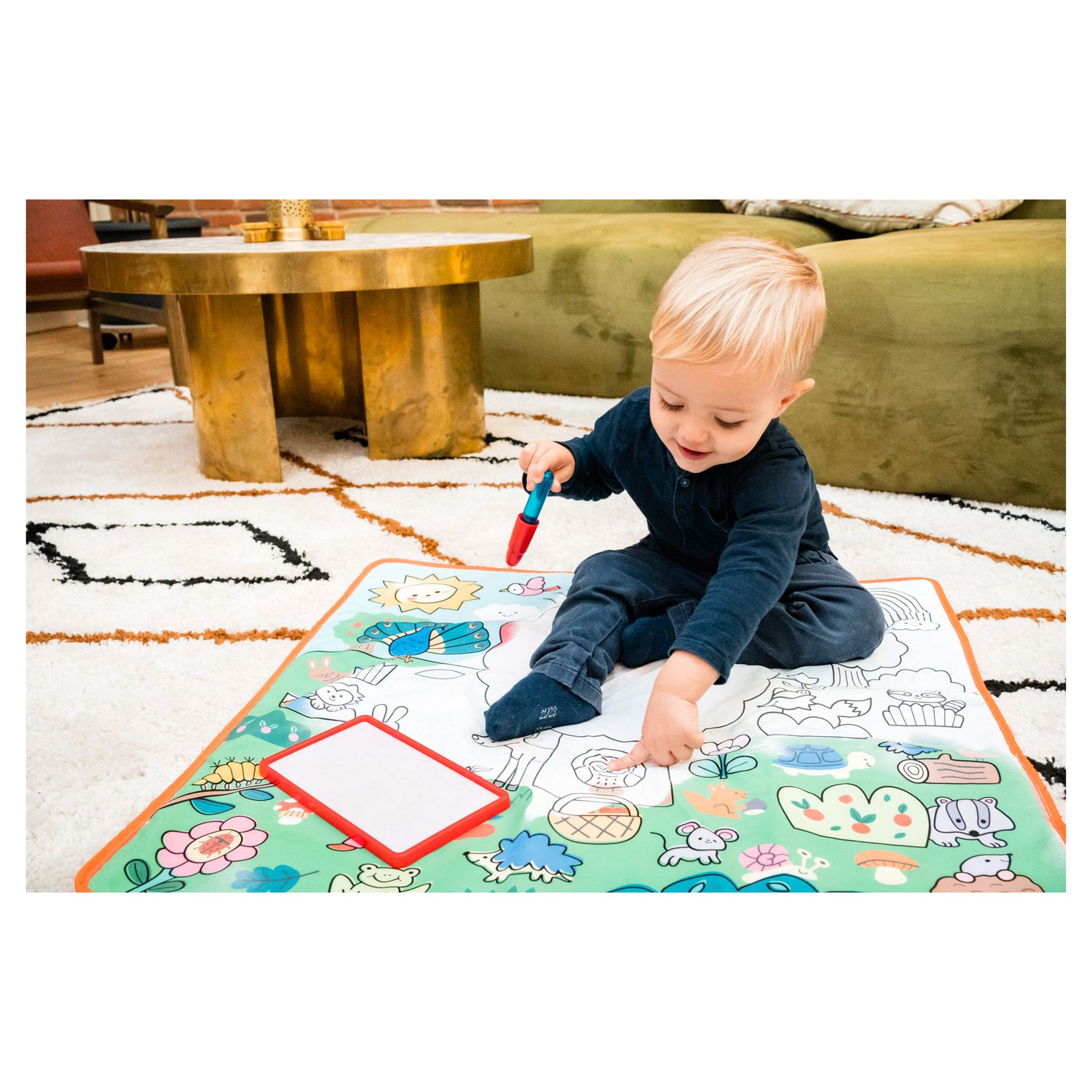Voir la diapositive 4 : DUJARDIN Tapis activités Coloreo Baby