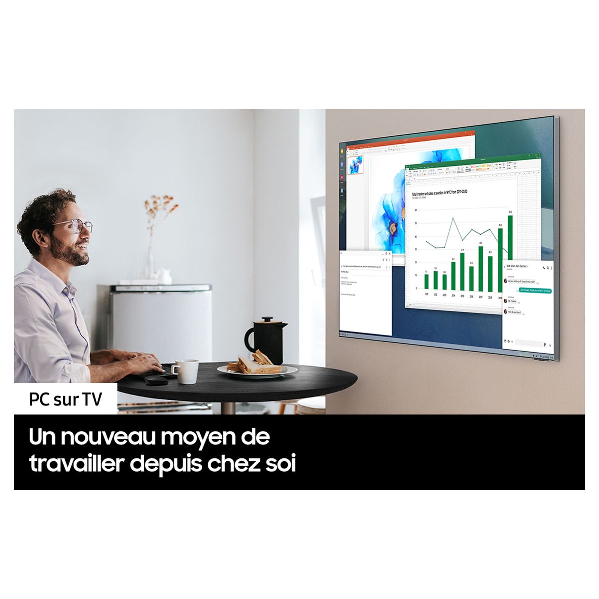 Voir la diapositive 15 : SAMSUNG SAMSUNG QE55Q80B 2022 TV QLED 4K UHD 138 cm Smart TV