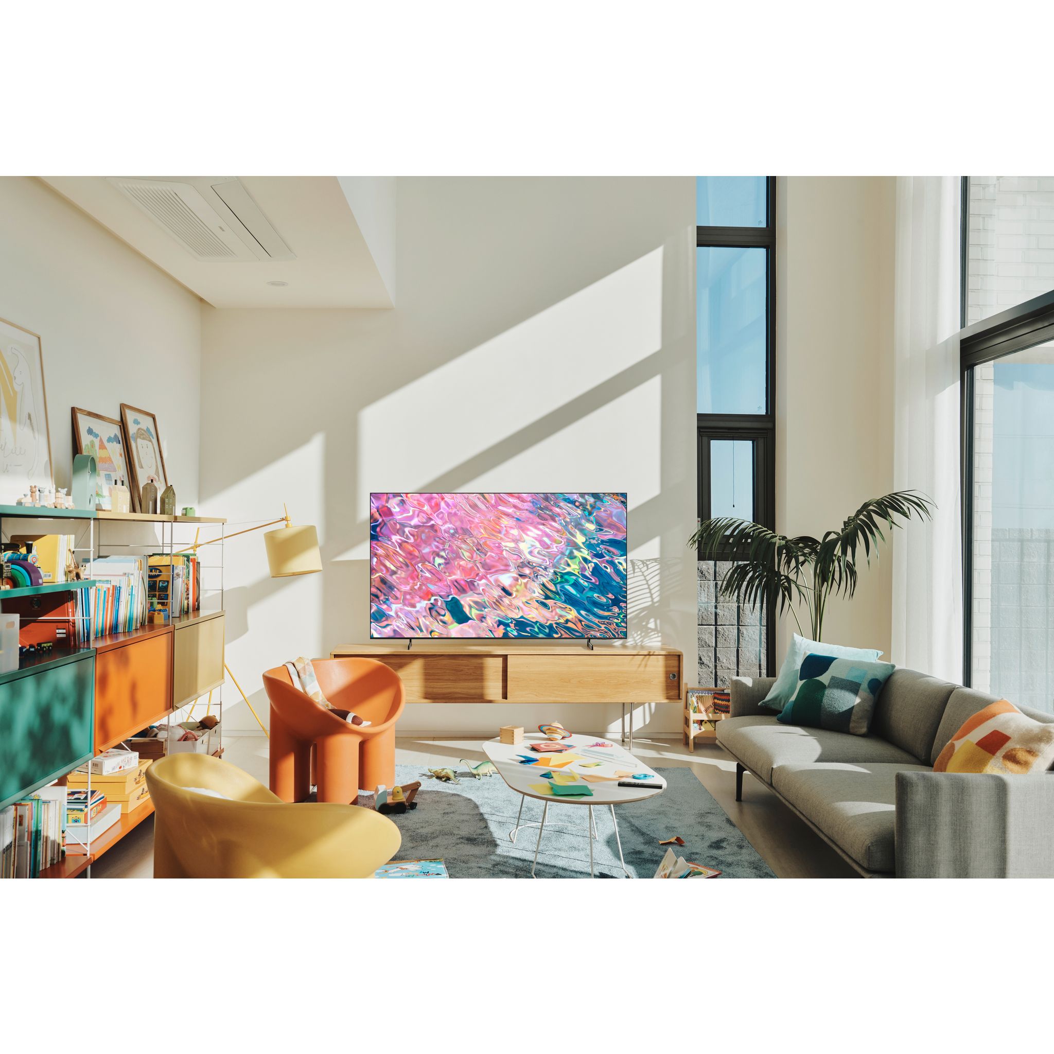 Voir la diapositive 10 : SAMSUNG QE50Q60B 2022 TV QLED 4K Ultra HD 125 cm Smart TV