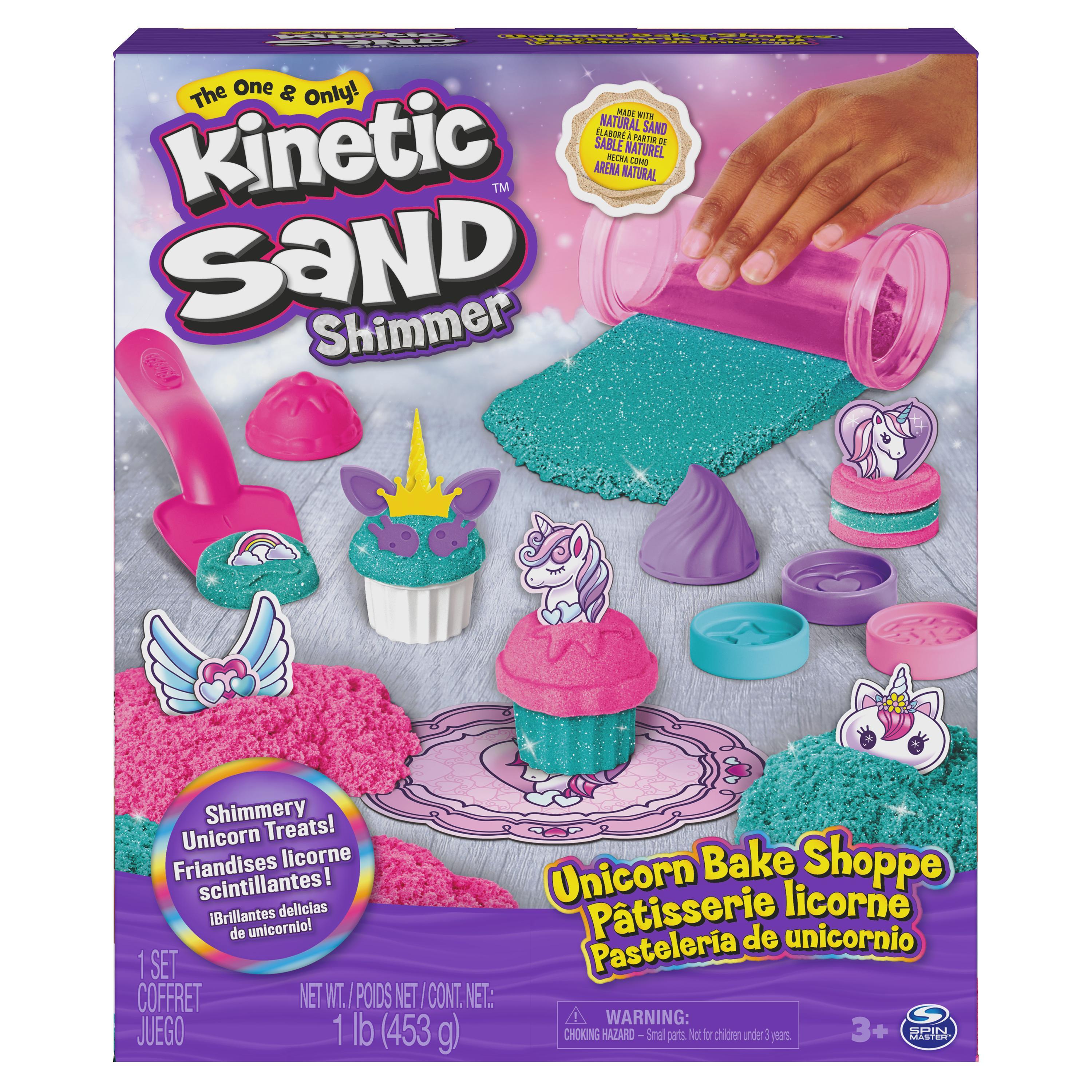SPIN MASTER Coffret Pâtisserie Licorne 453g Kinectic Sand