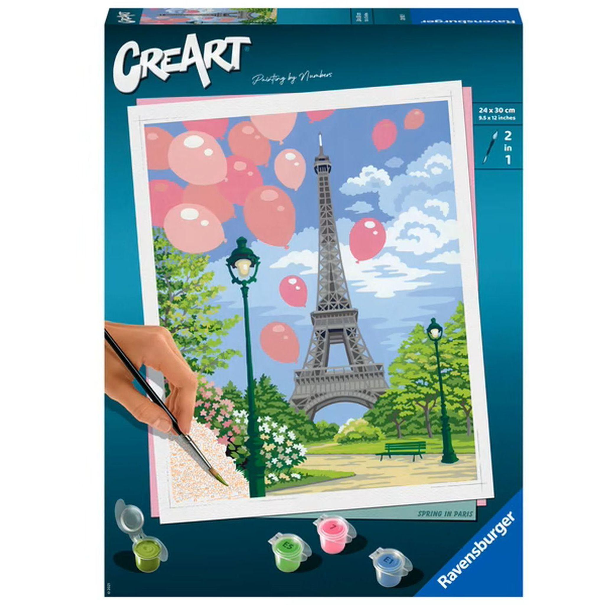 Voir la diapositive 2 : RAVENSBURGER Creart grand format 24x30cm