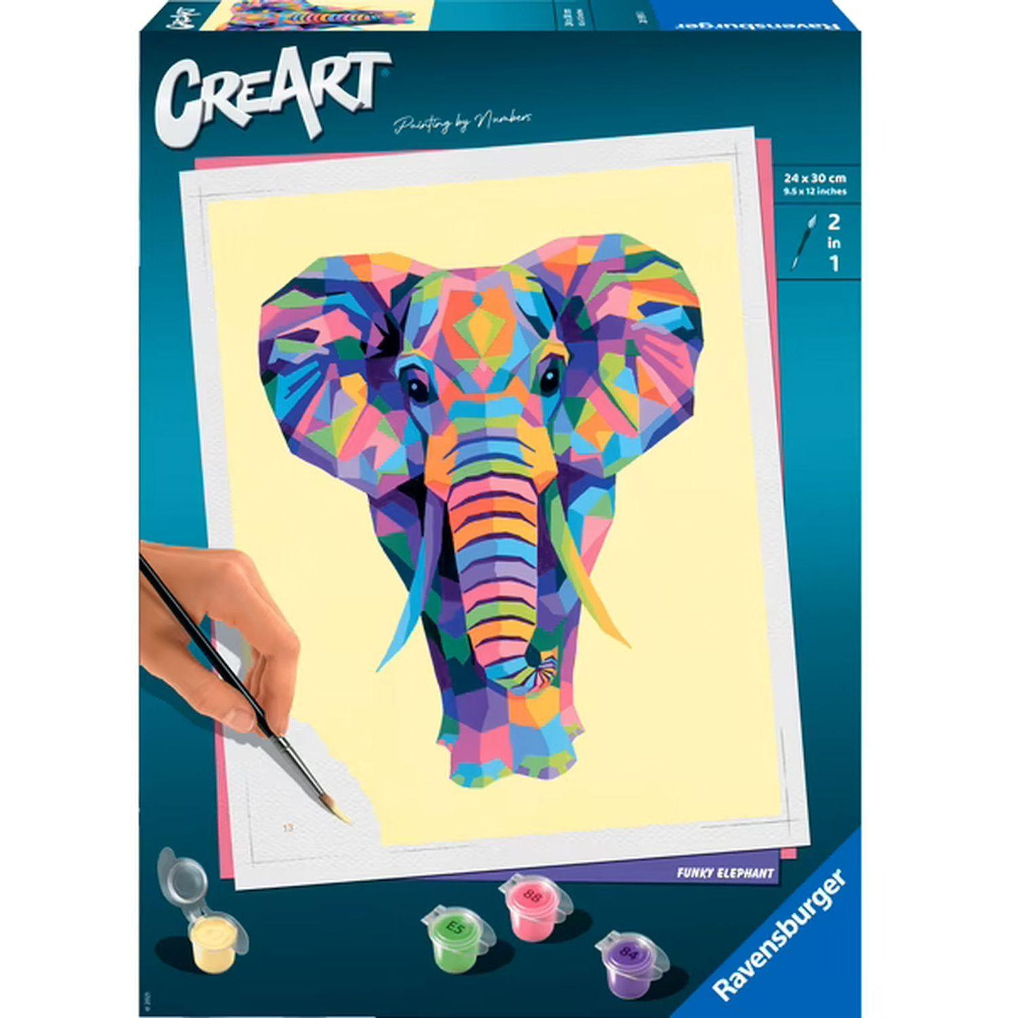 Voir la diapositive 3 : RAVENSBURGER Creart grand format 24x30cm