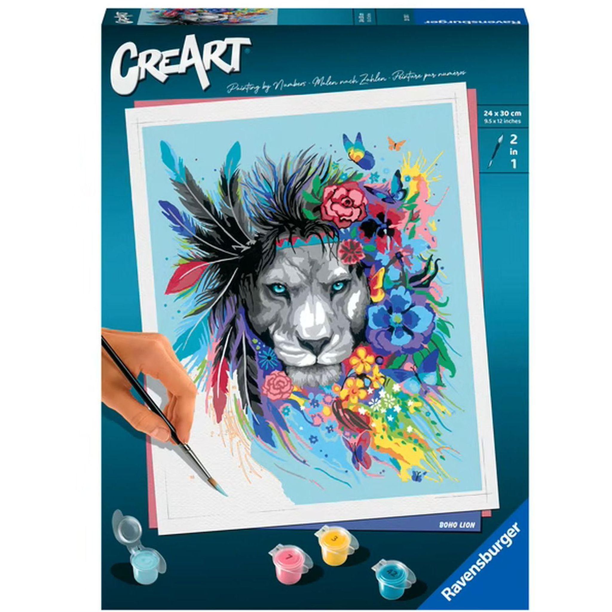 Voir la diapositive 4 : RAVENSBURGER Creart grand format 24x30cm
