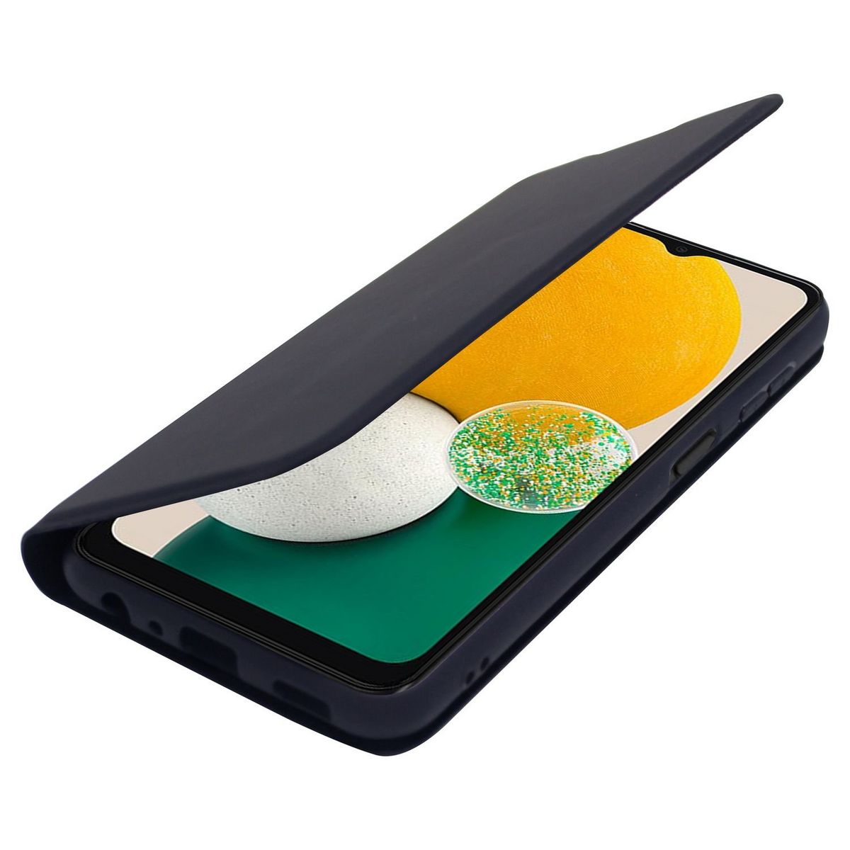 QILIVE Étui folio pour Samsung Galaxy A13 - Noir