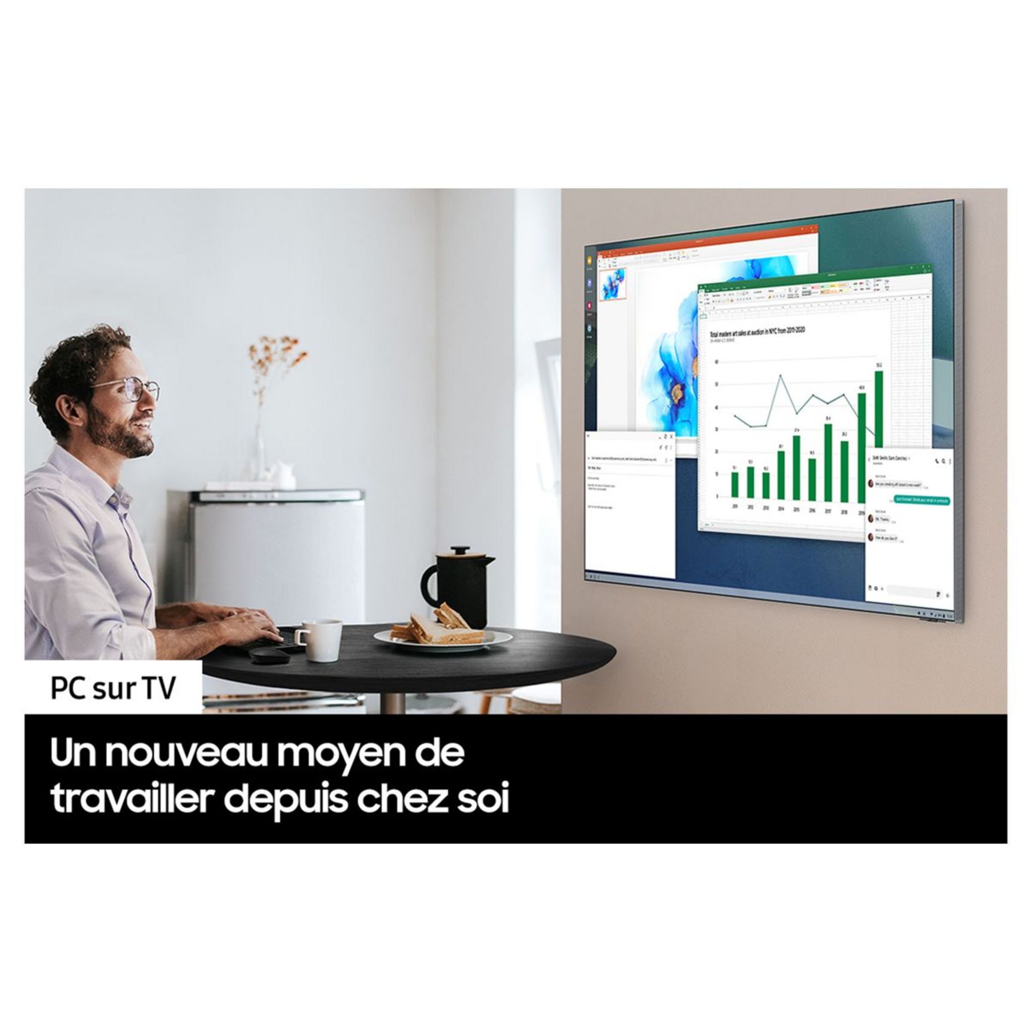 Voir la diapositive 8 : SAMSUNG QE75Q80B 2022 TV QLED 4K UHD 190 cm Smart TV