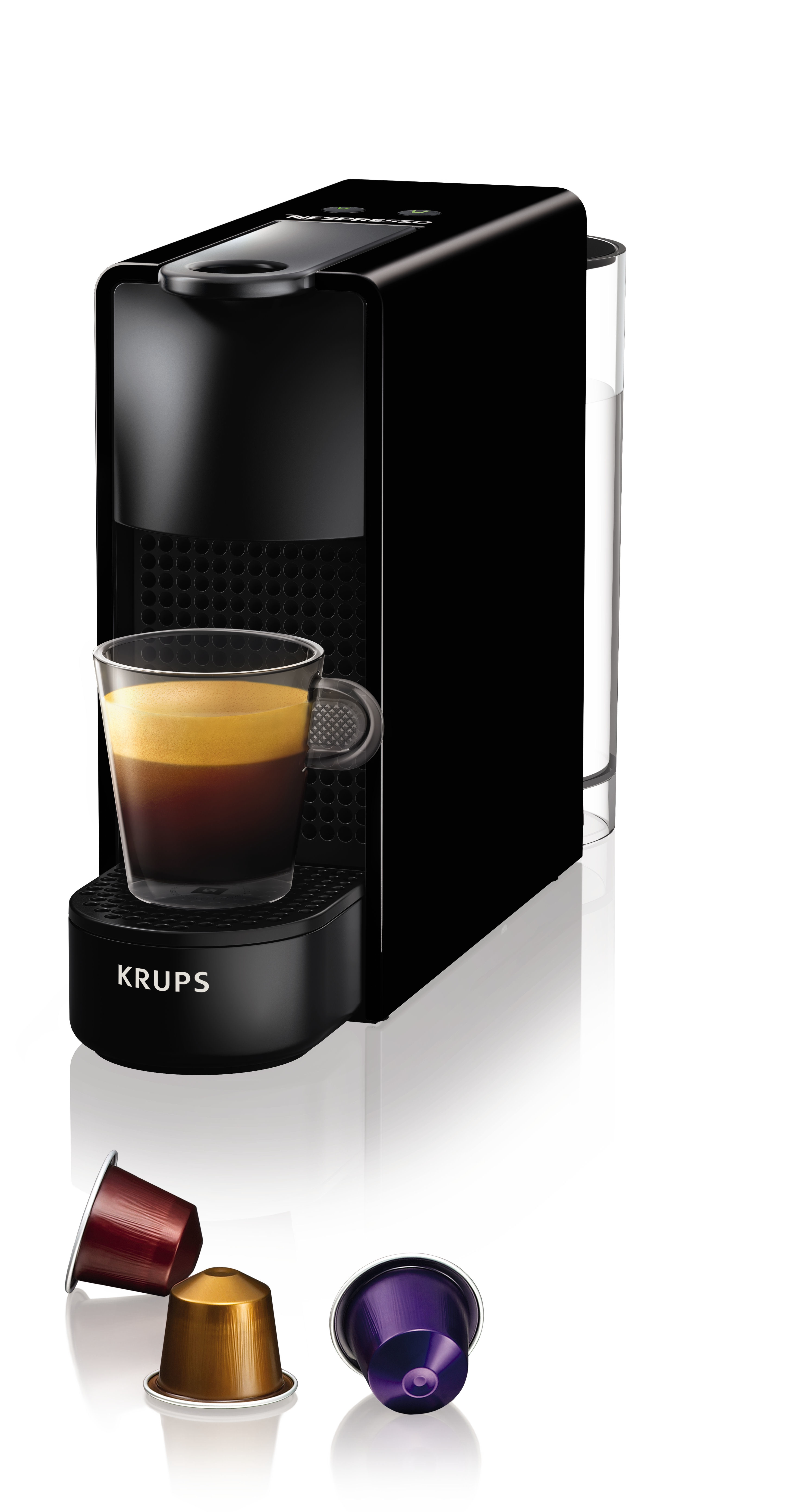Voir la diapositive 4 : KRUPS Cafetière à capsule NESPRESSO ESSENZA XN110 - Noir