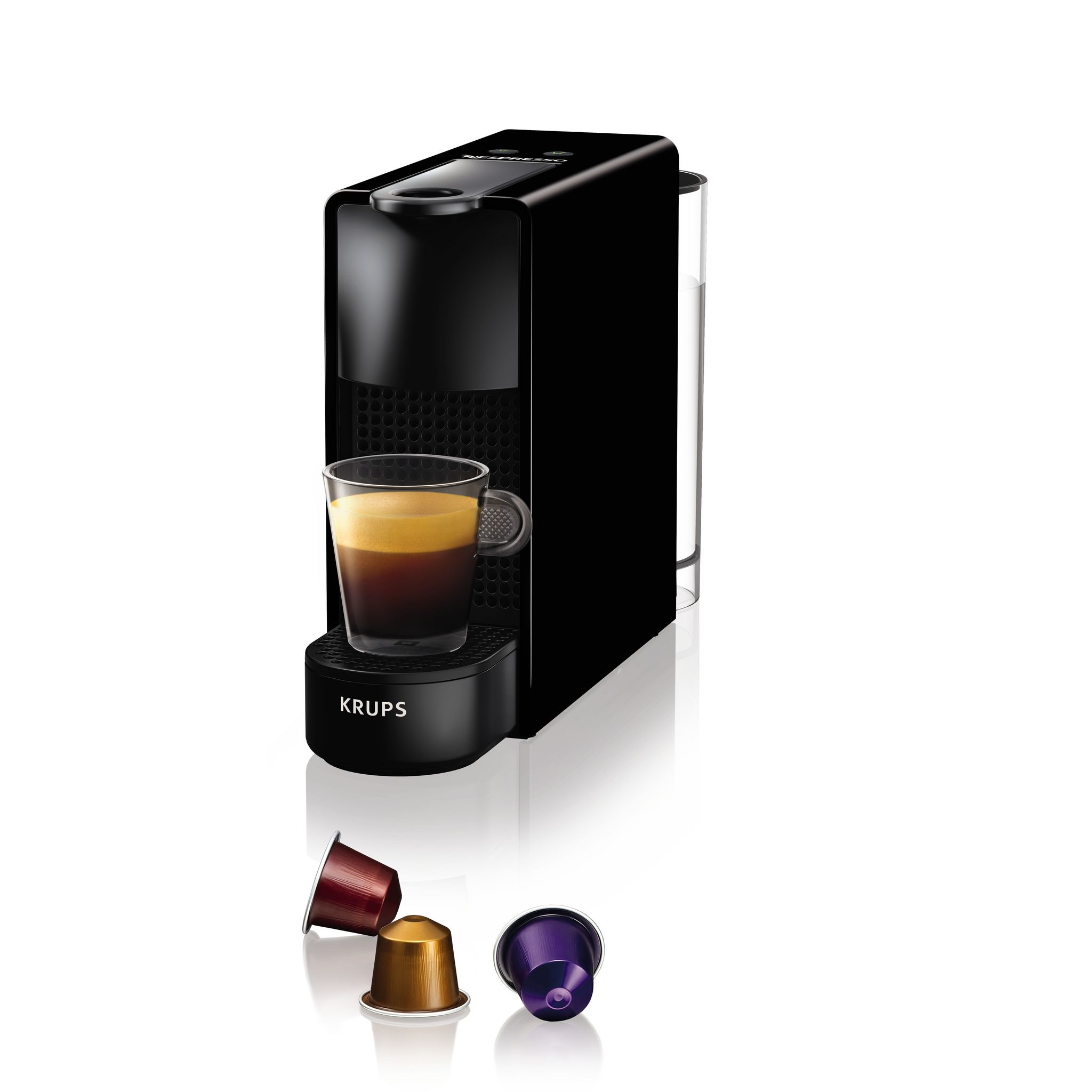 Voir la diapositive 4 : KRUPS Cafetière à capsule NESPRESSO ESSENZA XN110 - Noir
