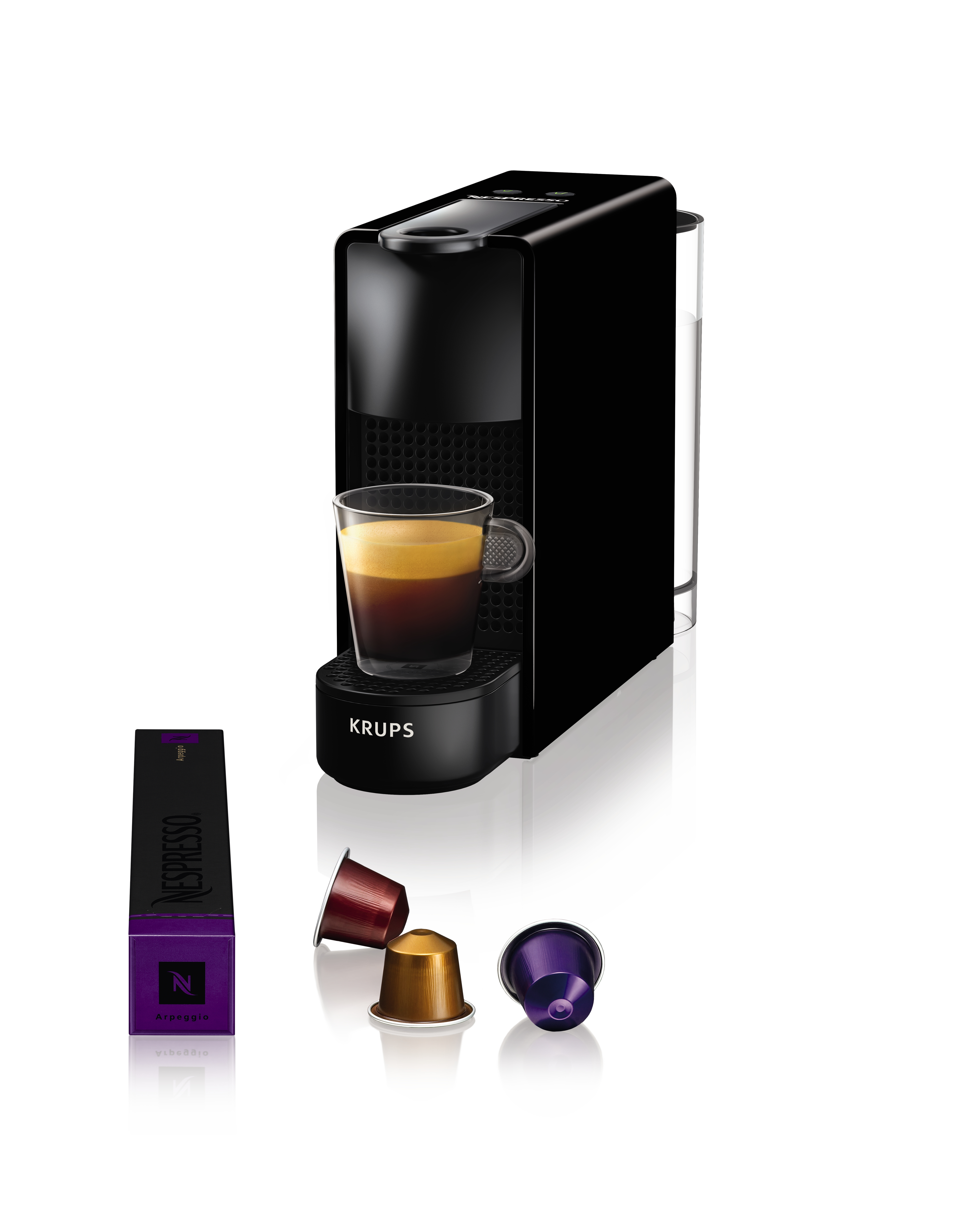 Voir la diapositive 6 : KRUPS Cafetière à capsule NESPRESSO ESSENZA XN110 - Noir