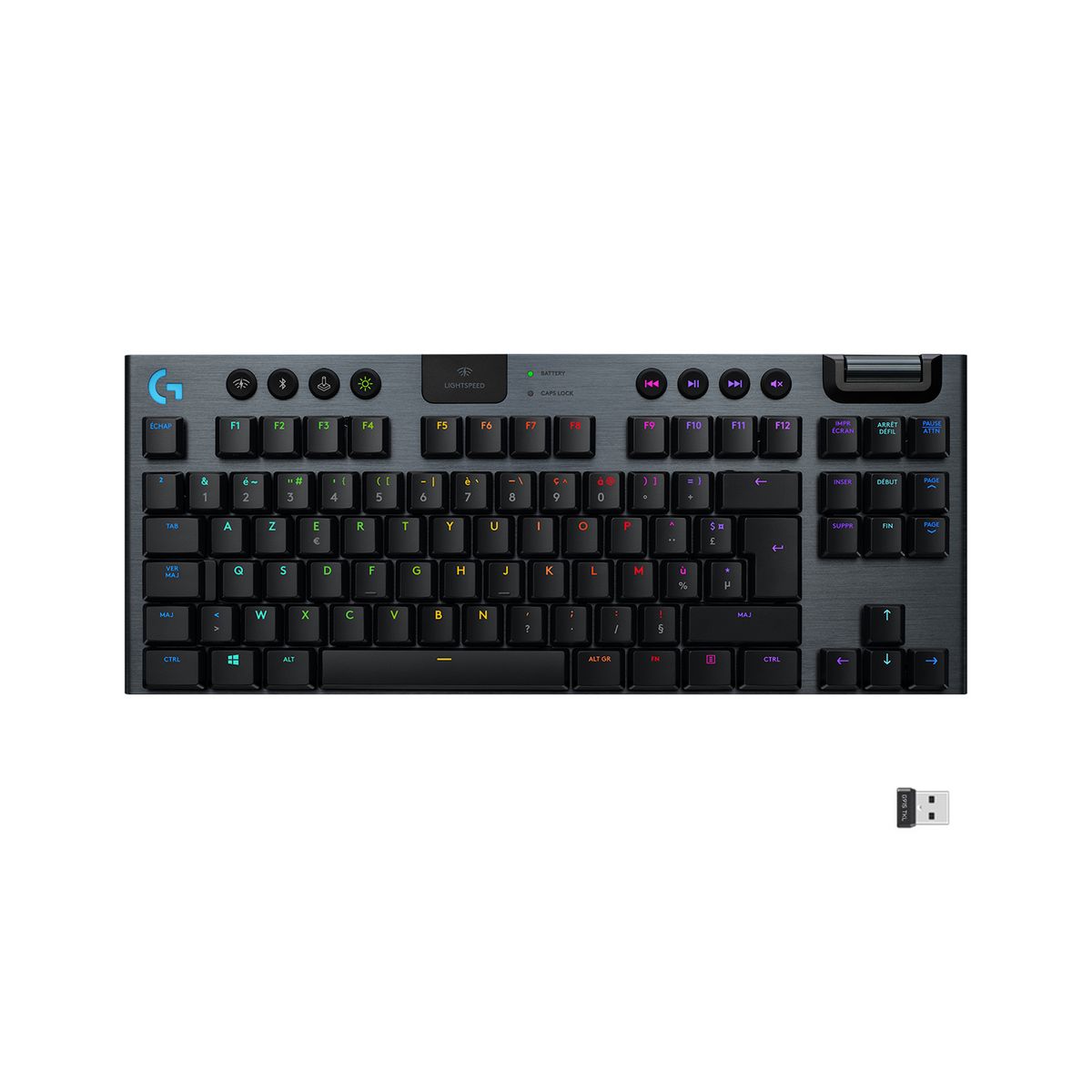 LOGITECH Clavier G915 TKL G SF CLICKY - Noir