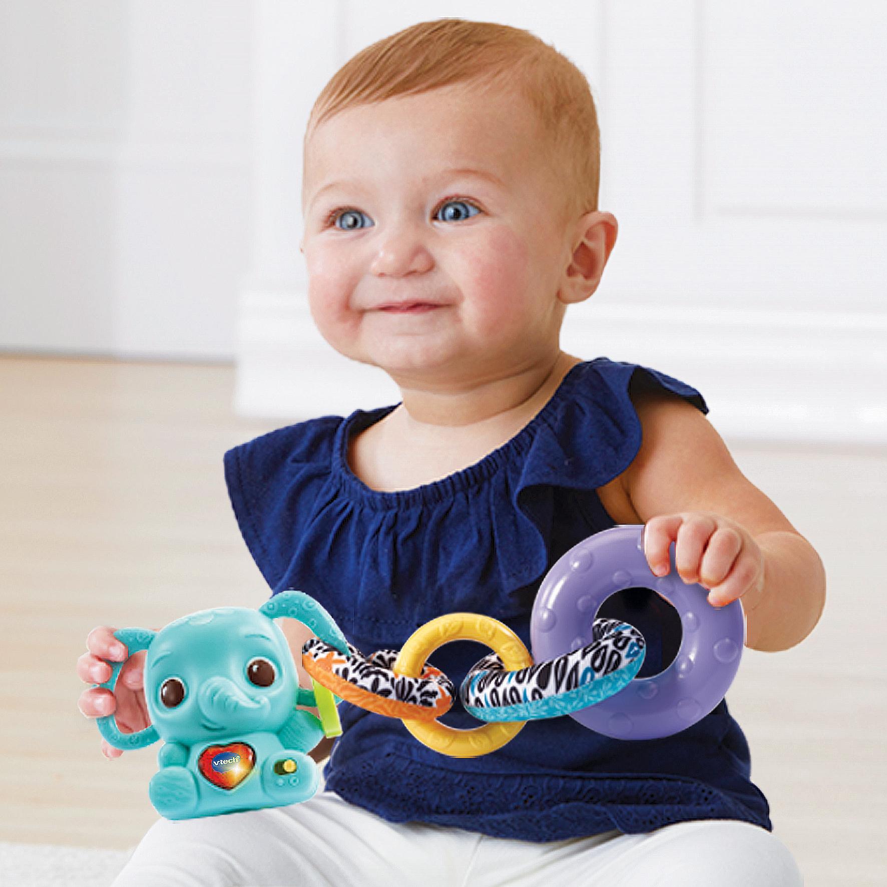 Voir la diapositive 3 : VTECH Nino Eléphanteau empilo 3 en 1 Plastique Bio source