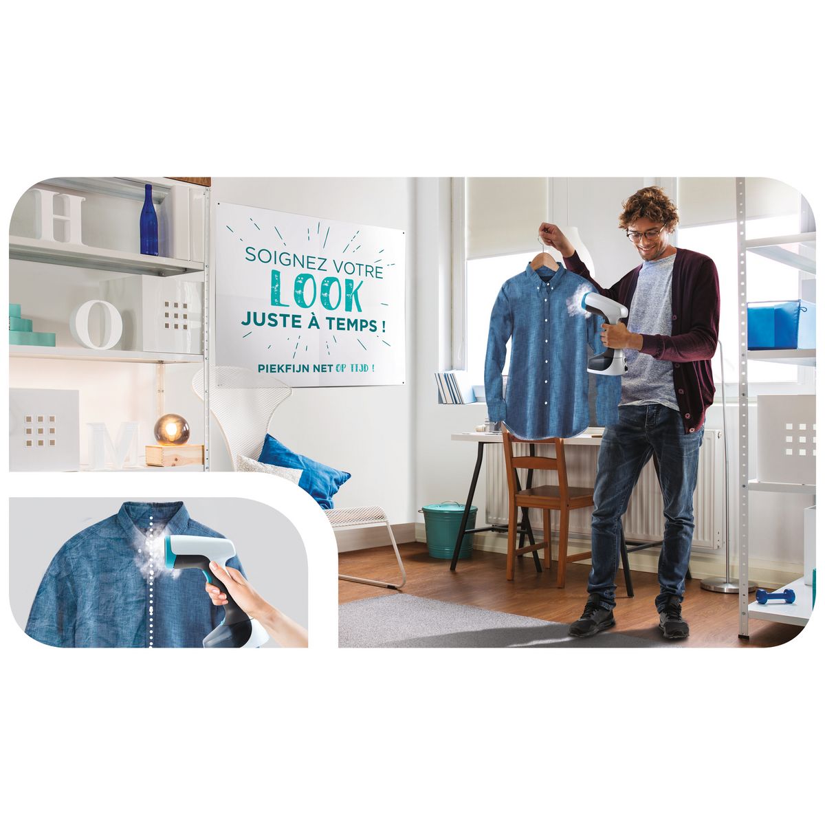 CALOR Défroisseur vertical DR7000C0 - Blanc