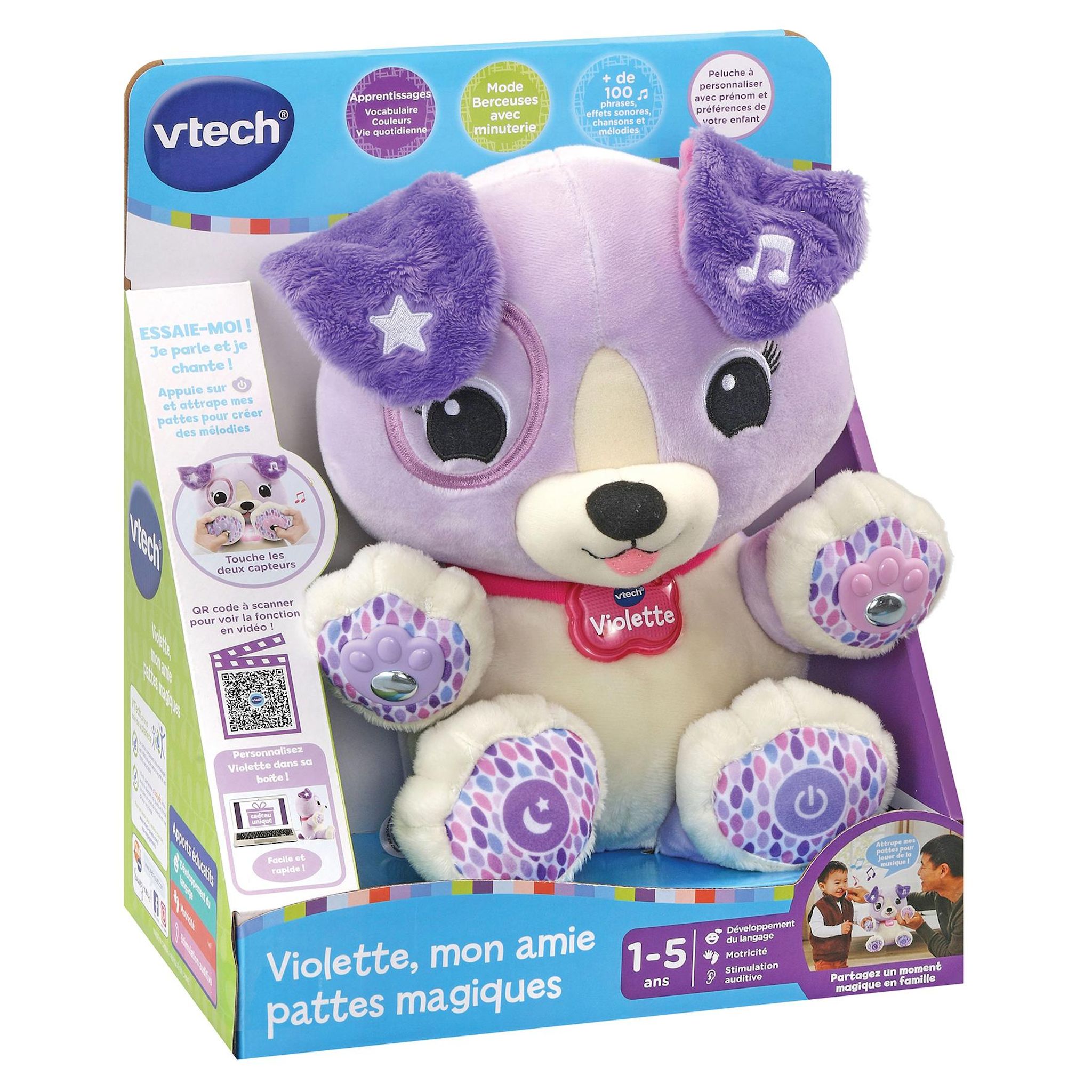Voir la diapositive 2 : VTECH Violette, Mon amie pattes magiques