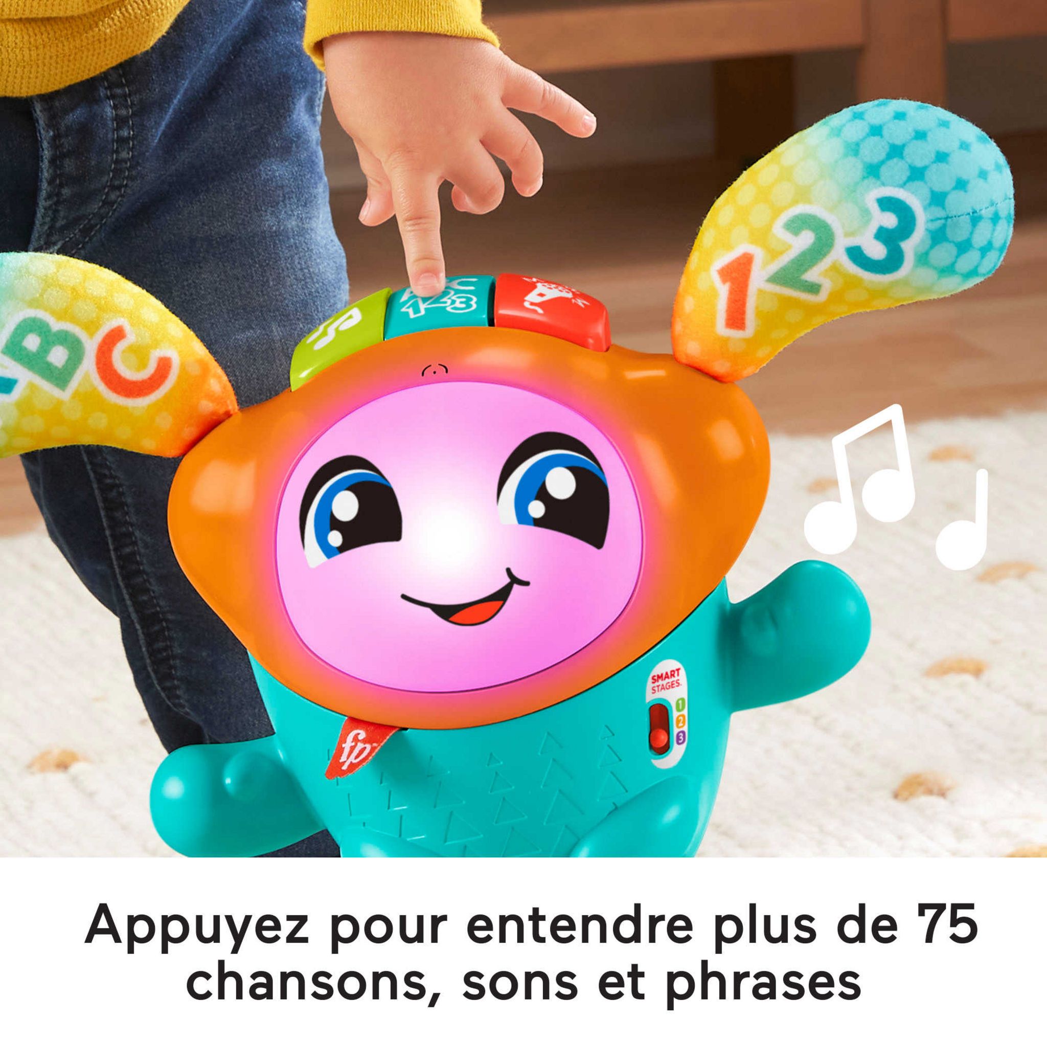 Voir la diapositive 12 : MATTEL DJ danseur à rebond Fisher Price
