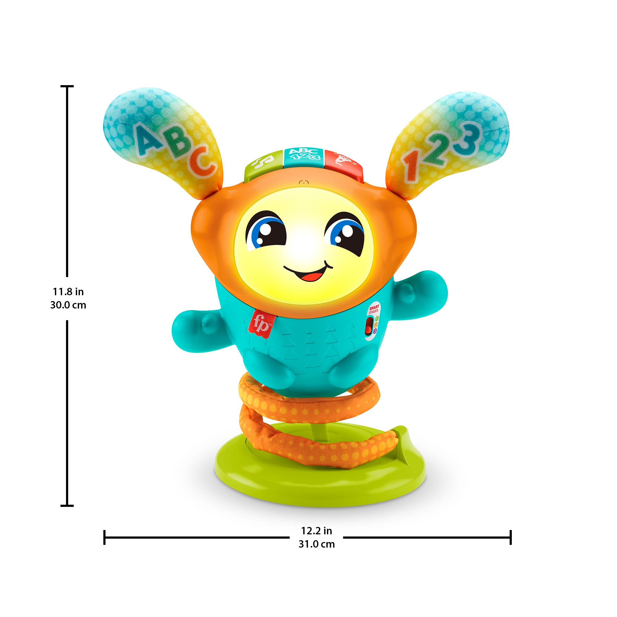Voir la diapositive 10 : MATTEL DJ danseur à rebond Fisher Price