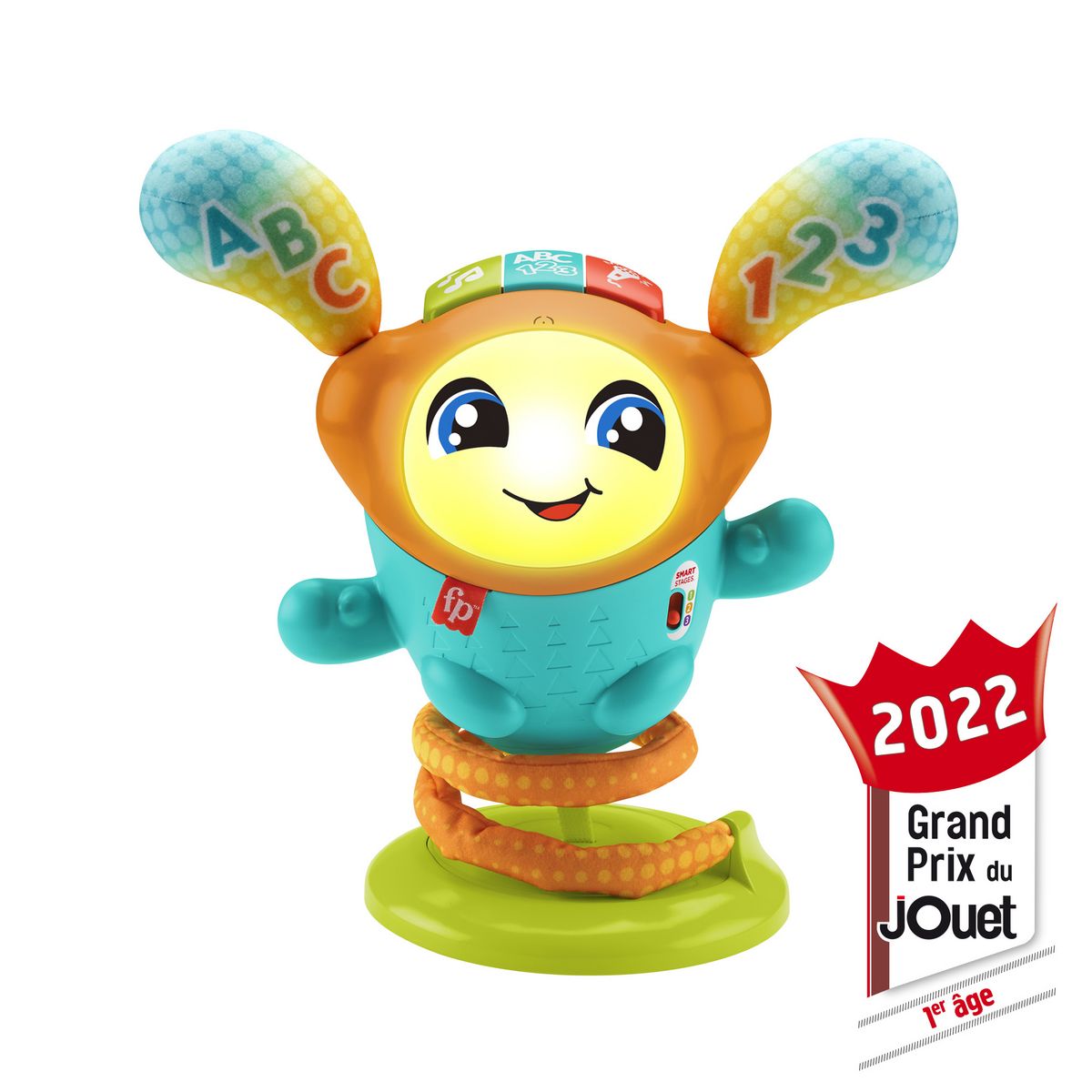 MATTEL DJ danseur à rebond Fisher Price