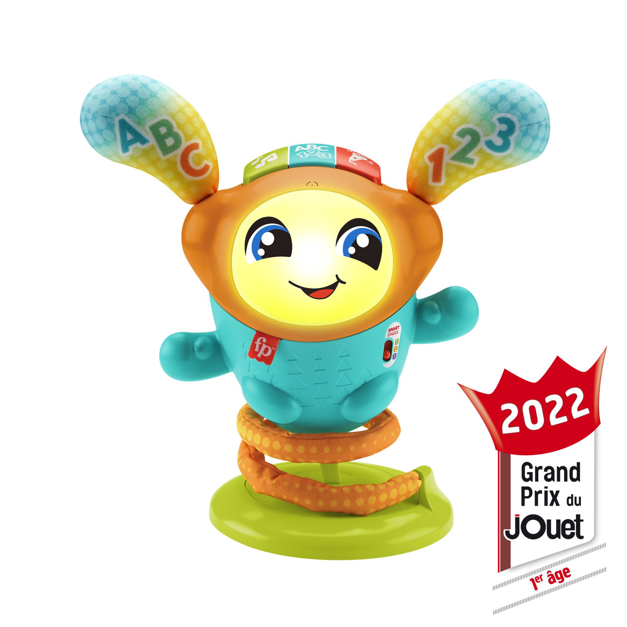 Voir la diapositive 11 : MATTEL DJ danseur à rebond Fisher Price