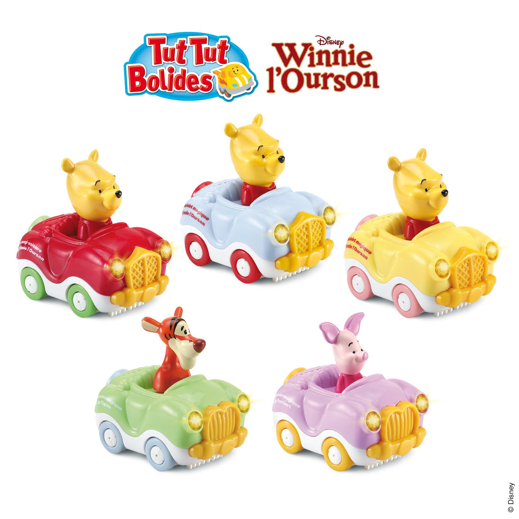 VTECH Véhicules Winnie et ses Amis - Tut Tut Bolides