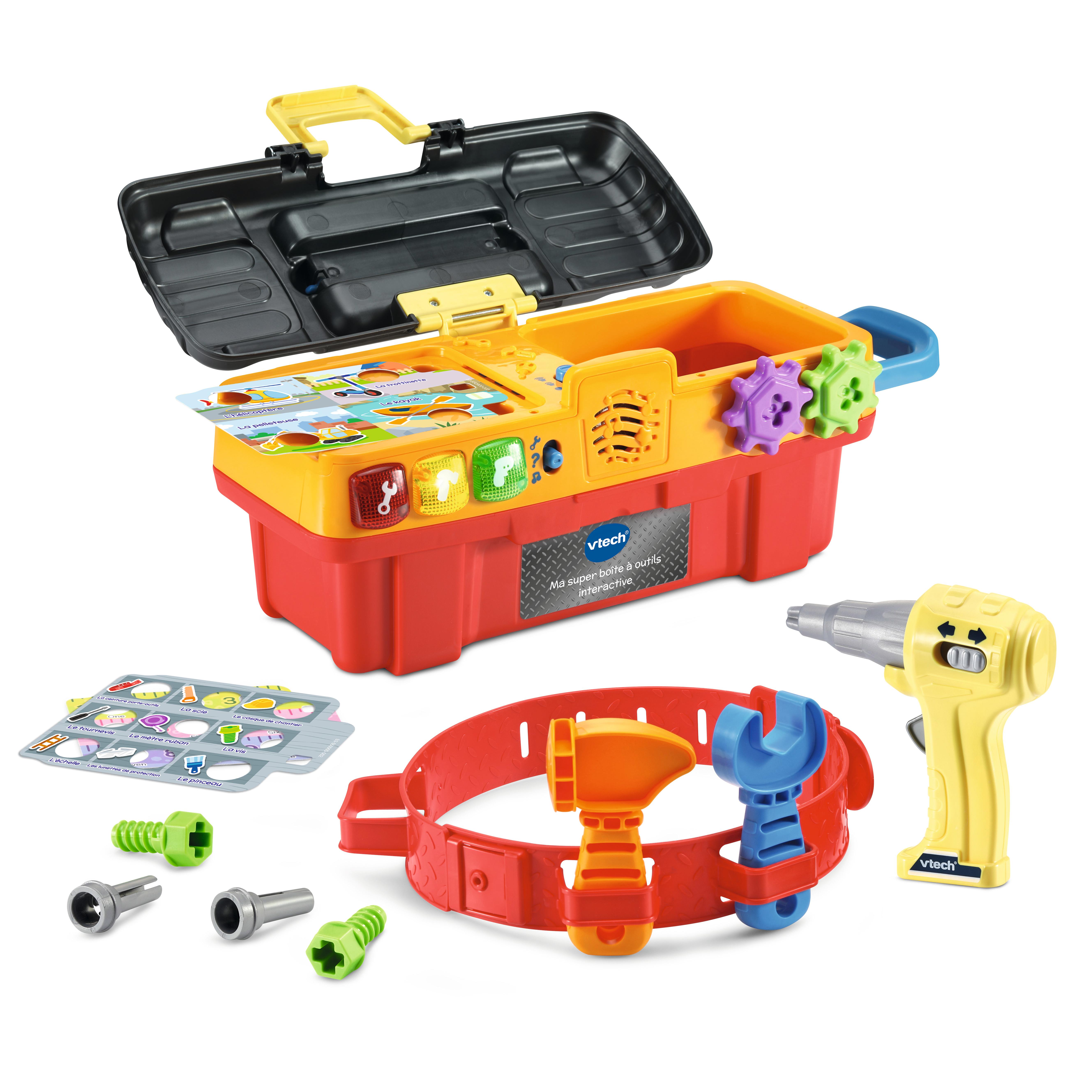 Voir la diapositive 1 : VTECH Super boîte à outils interactive